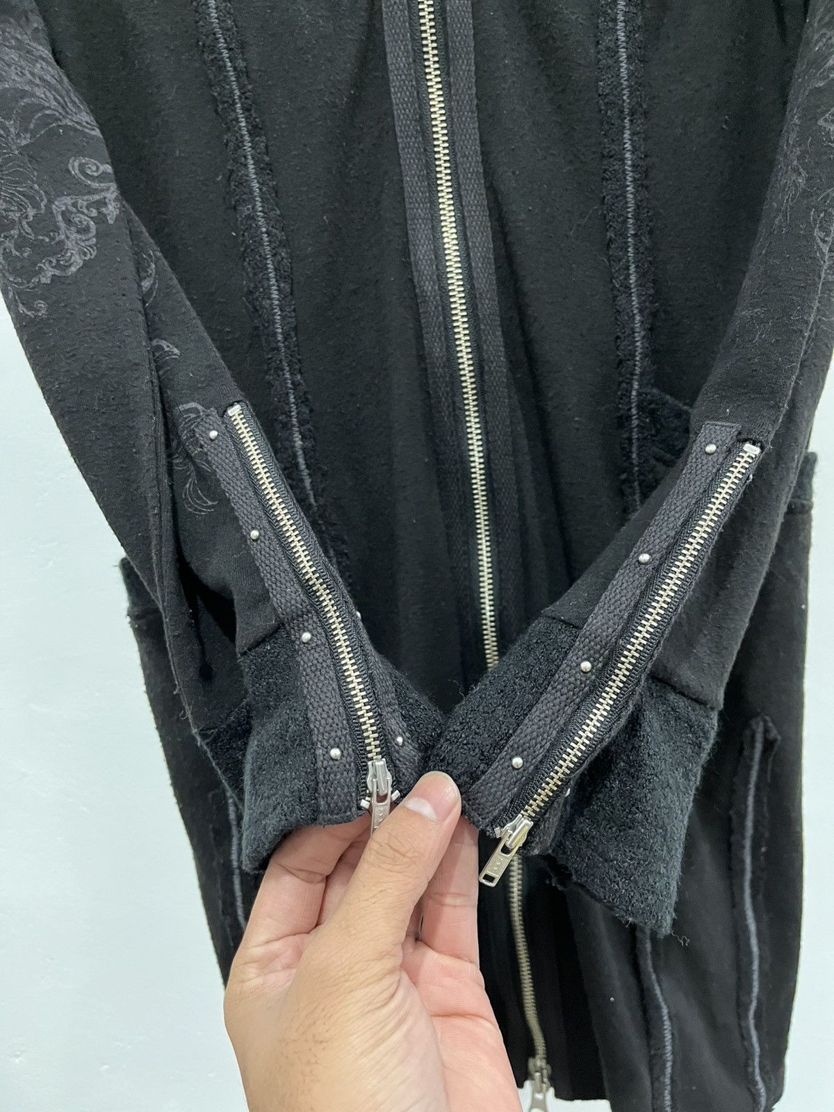 Japanese Brand Ozzccroce vampire long jacket Size US S / EU 44-46 / 1 - 9 Thumbnail