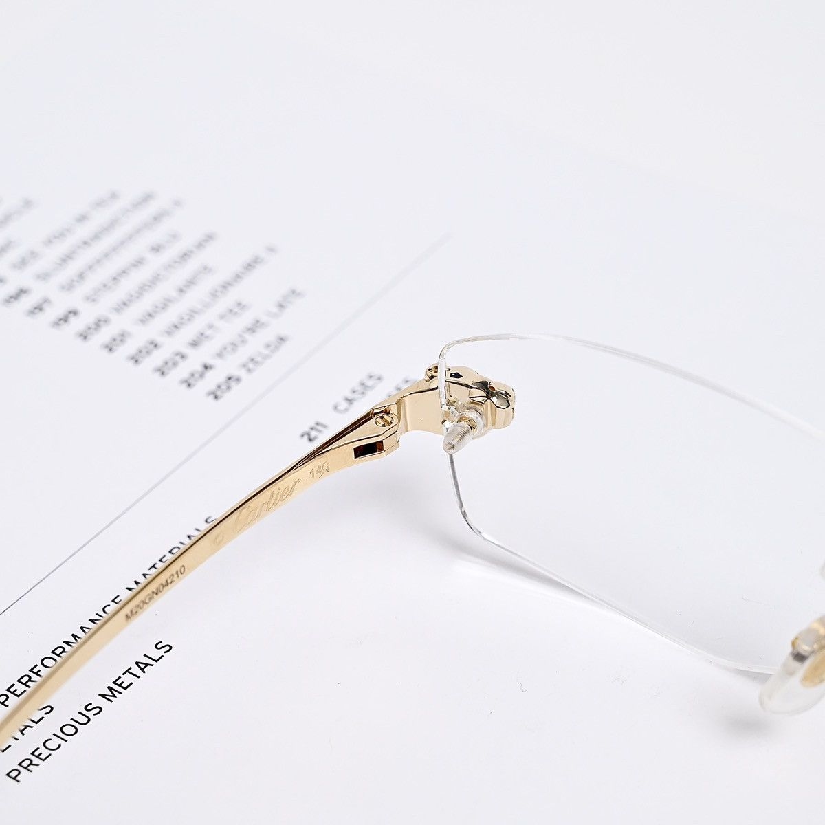Cartier CARTIER CT0494O GLASSES Size ONE SIZE - 6 Thumbnail