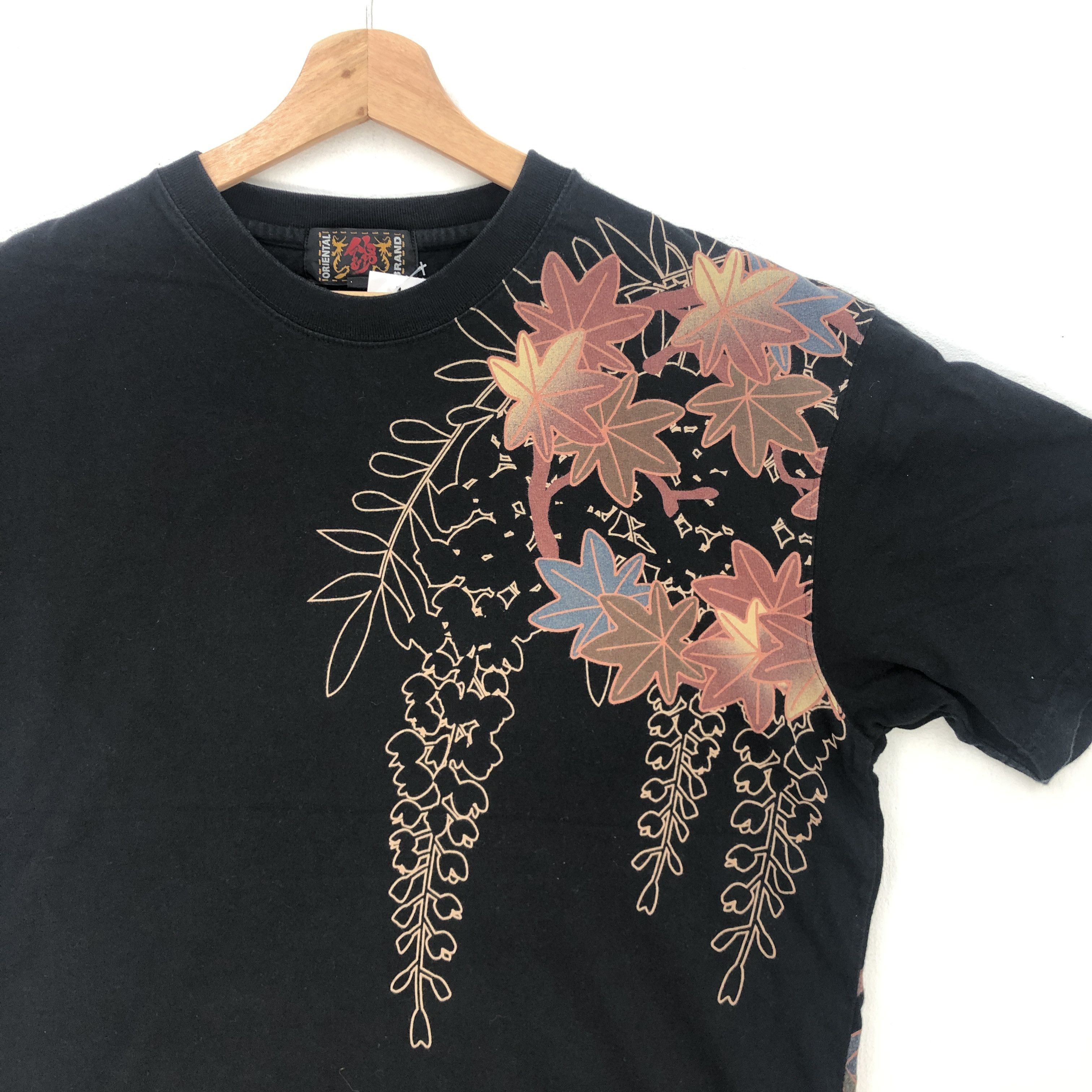 Japanese Brand Vintage Japanese Sakura T Shirt Embroidery Sakura Tees Size US XL / EU 56 / 4 - 3 Thumbnail