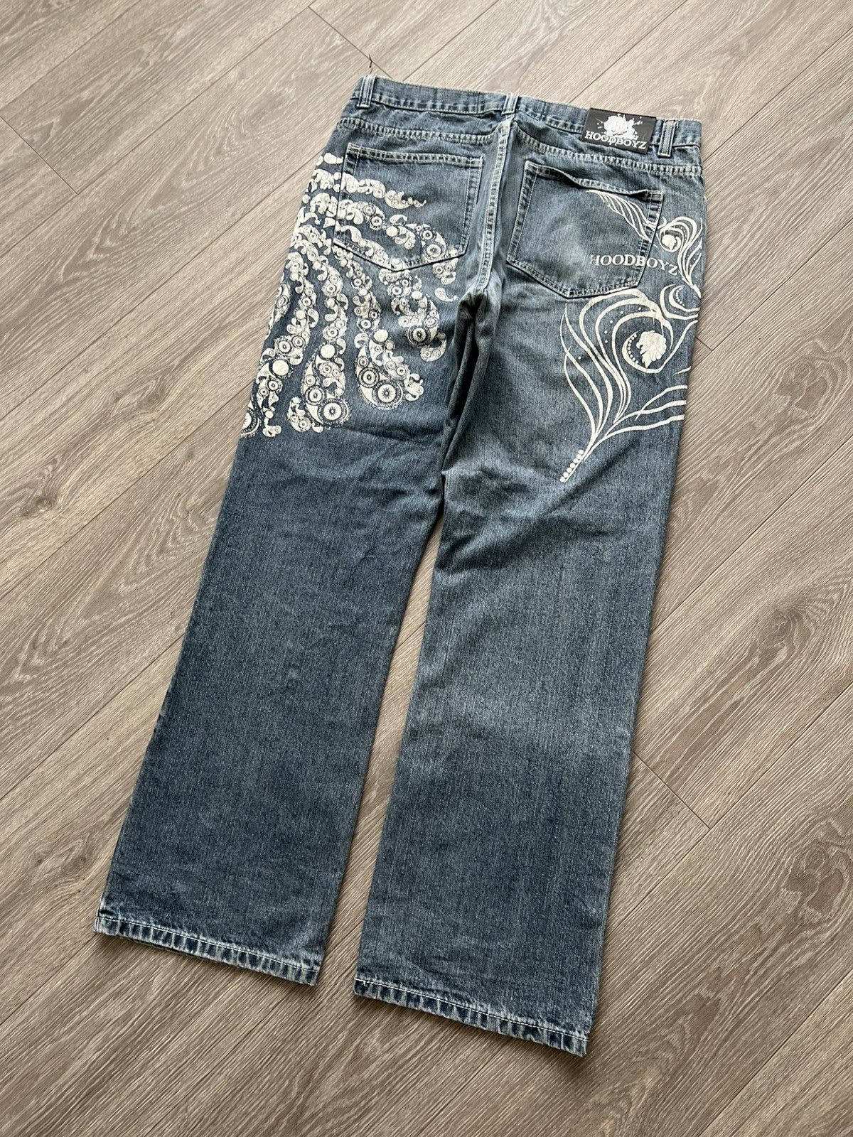 Vintage Vintage HoodBoyz Rap Jeans Size US 38 / EU 54 - 6 Thumbnail