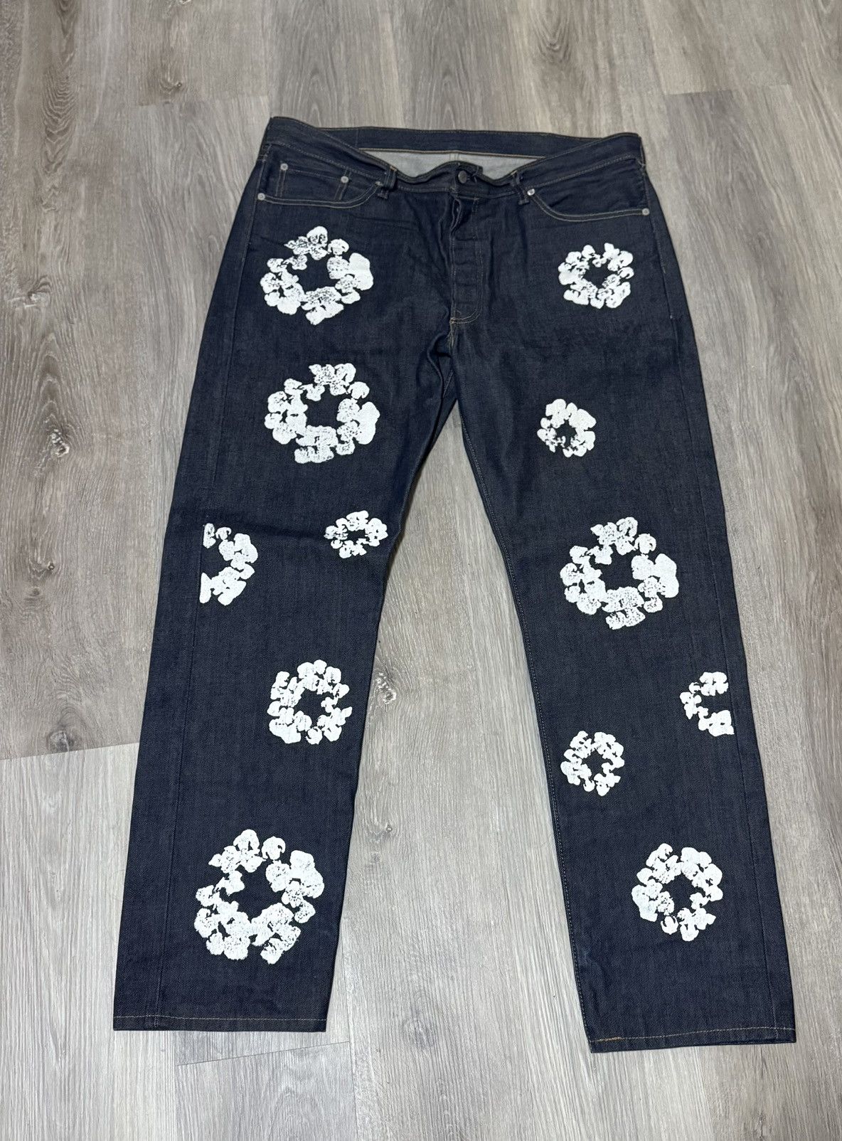 Denim Tears Size 38 Jeans dark blue/navy
