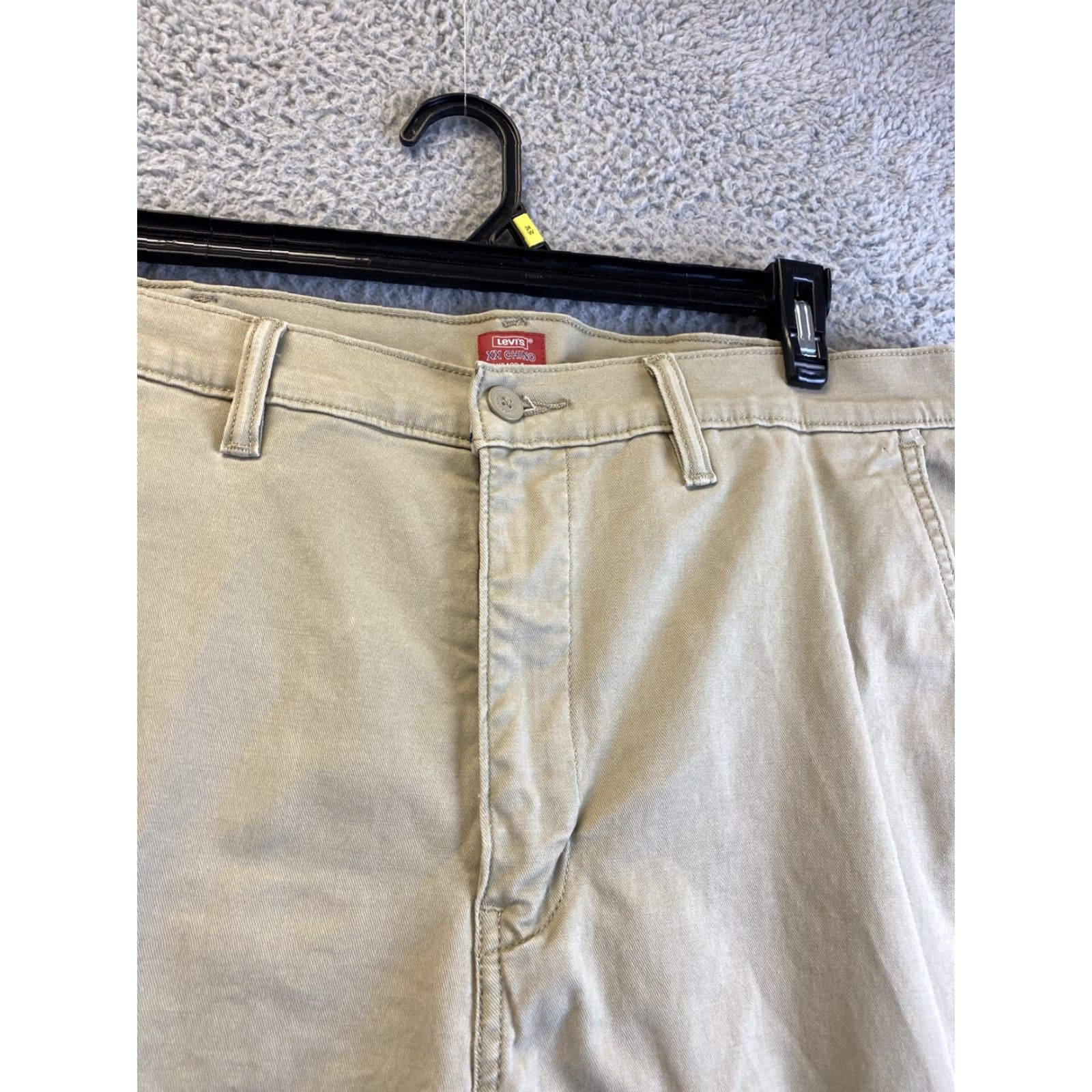 Levi's VINTAGE Levi's 502 Pants Men's Khaki Chino Stretch Cotton Regular Straight 38x30 Fall Winter Size US 38 / EU 54 - 2 Thumbnail