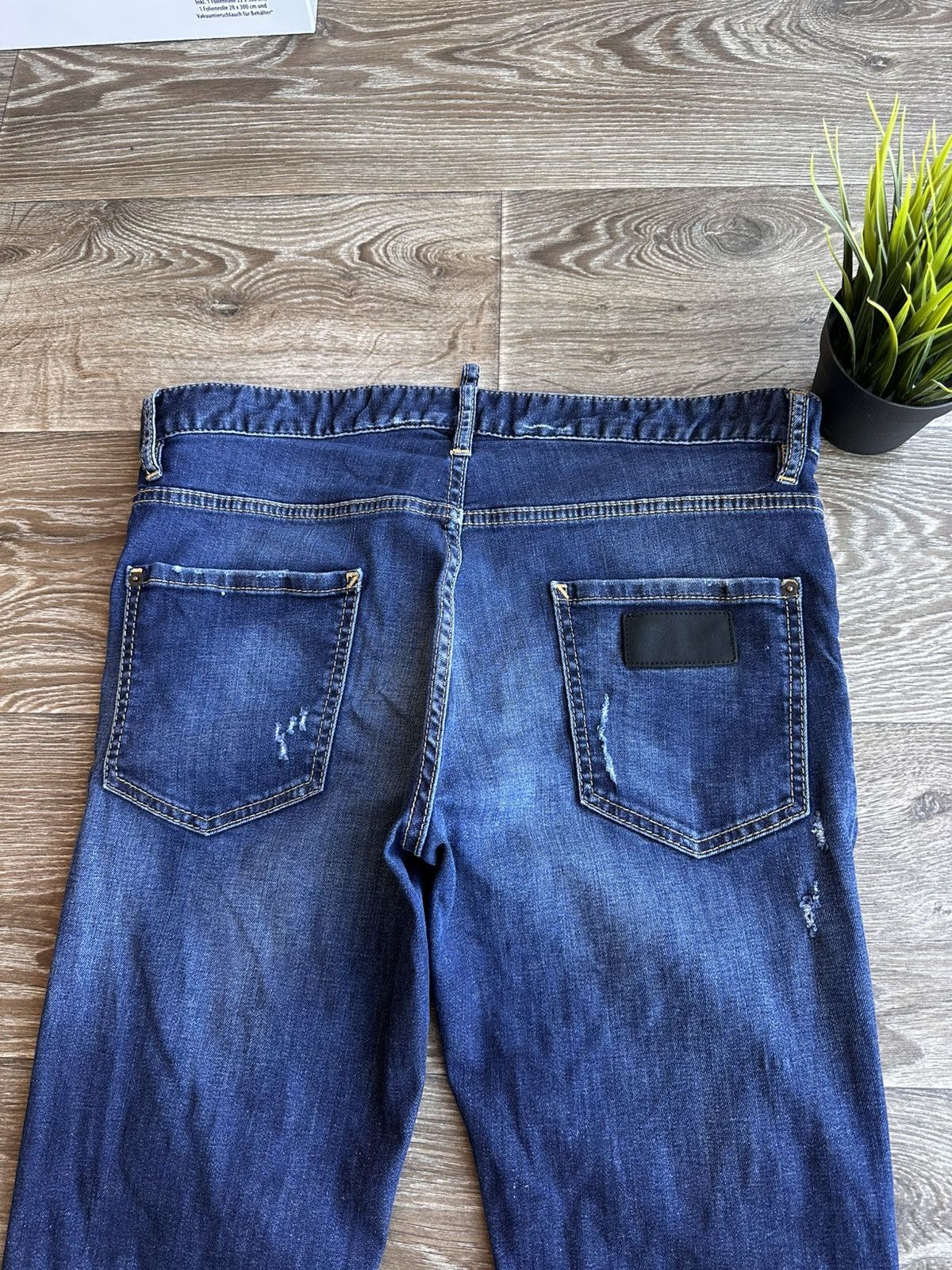 Dsquared2 🔥 Dsquared2 Skinny Distressed Denim Jeans Pants Cool Guy Y2K Size US 34 / EU 50 - 4 Thumbnail