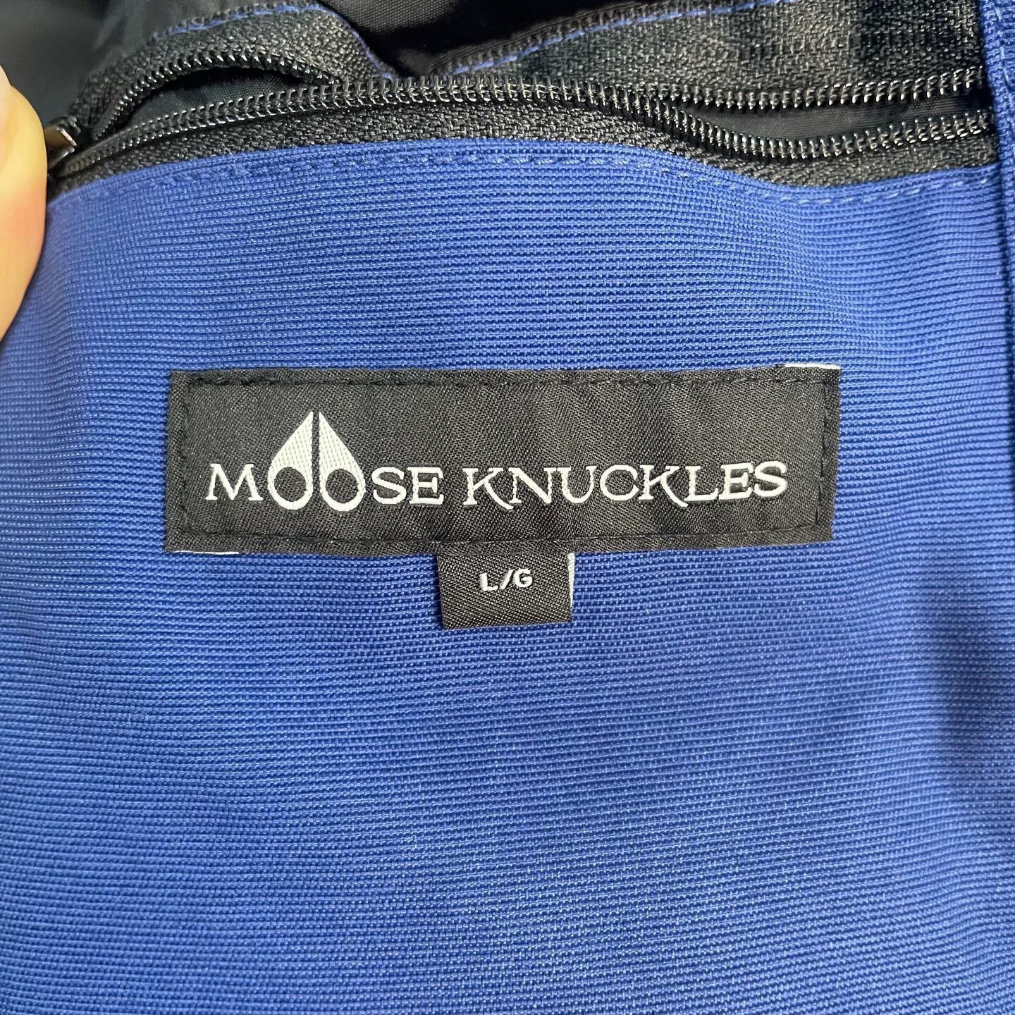 Moose Knuckles moose knuckles blue parka with fur hood Size US L / EU 52-54 / 3 - 3 Thumbnail