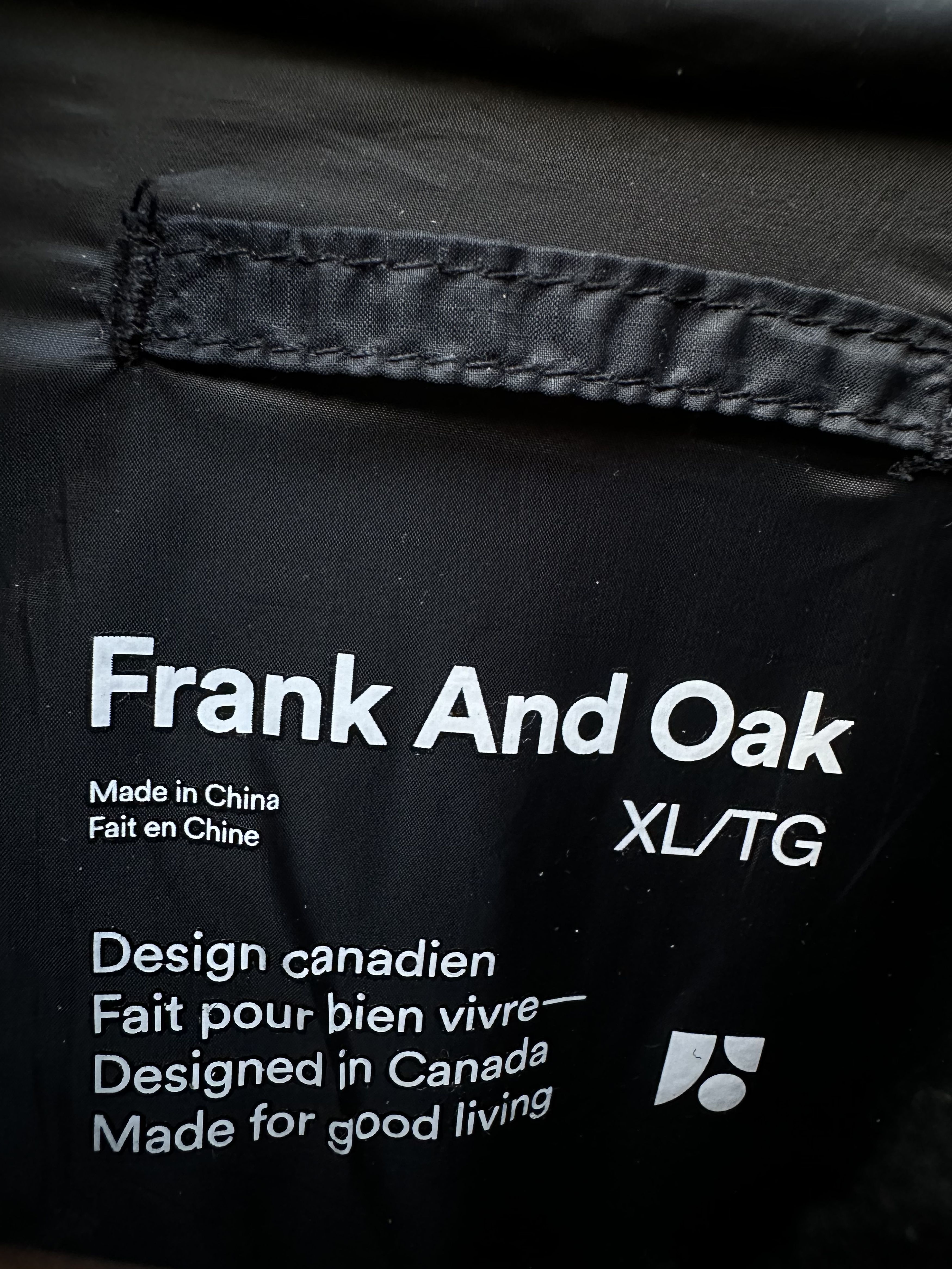 Frank & Oak Fleece Jacket (Men's Medium) Size XL / US 12-14 / IT 48-50 - 2 Thumbnail
