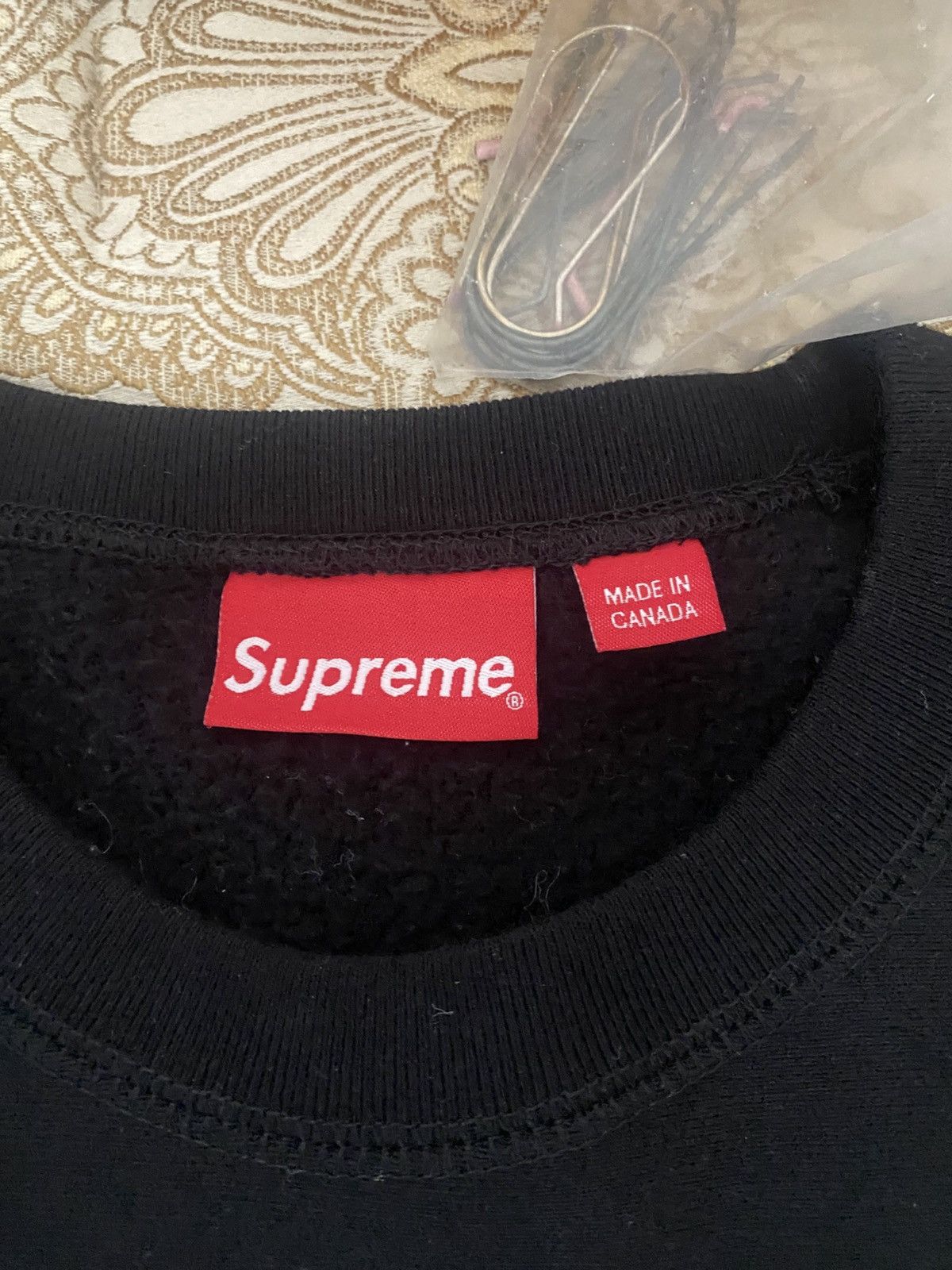 Supreme Supreme Cities Arc Crewneck [black] Size US M / EU 48-50 / 2 - 5 Thumbnail