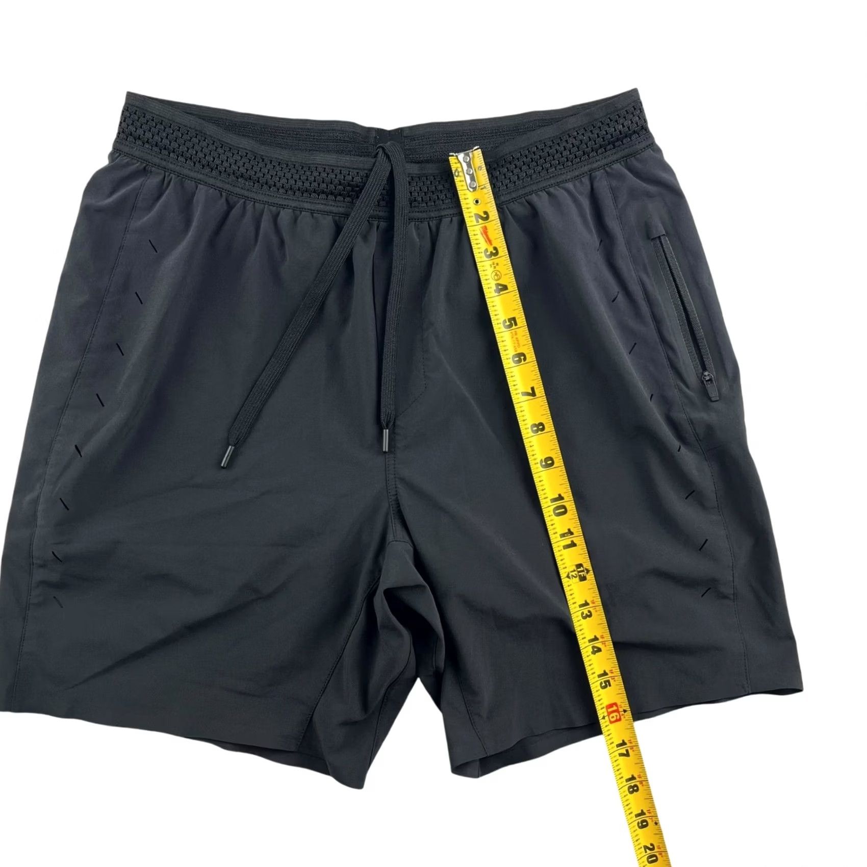 Ten Thousand Ten Thousand Men's Athletic Shorts Black Small Athletic Mens Shorts Black 7 in Inseam Regular Fit Size US 29 - 3 Thumbnail