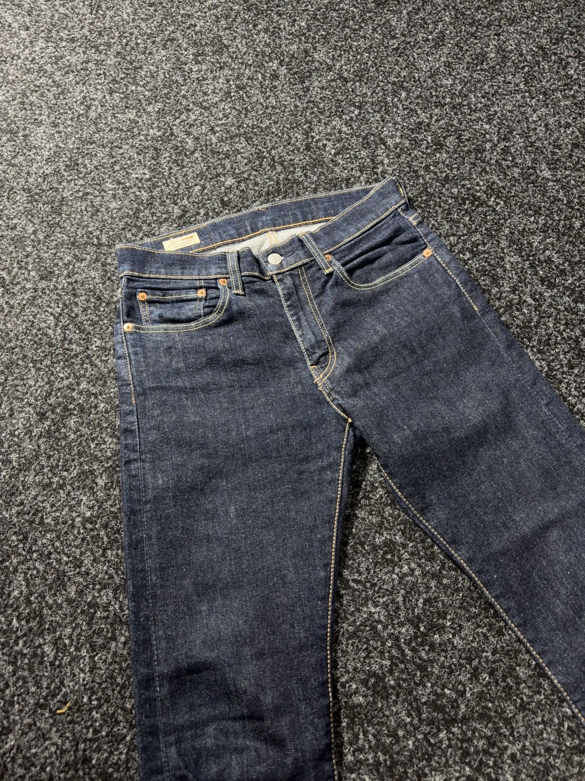 Levi's 00s Levis 510 USA Western Skinny Taper Raw Denim Jeans W31 Size US 31 - 5 Thumbnail