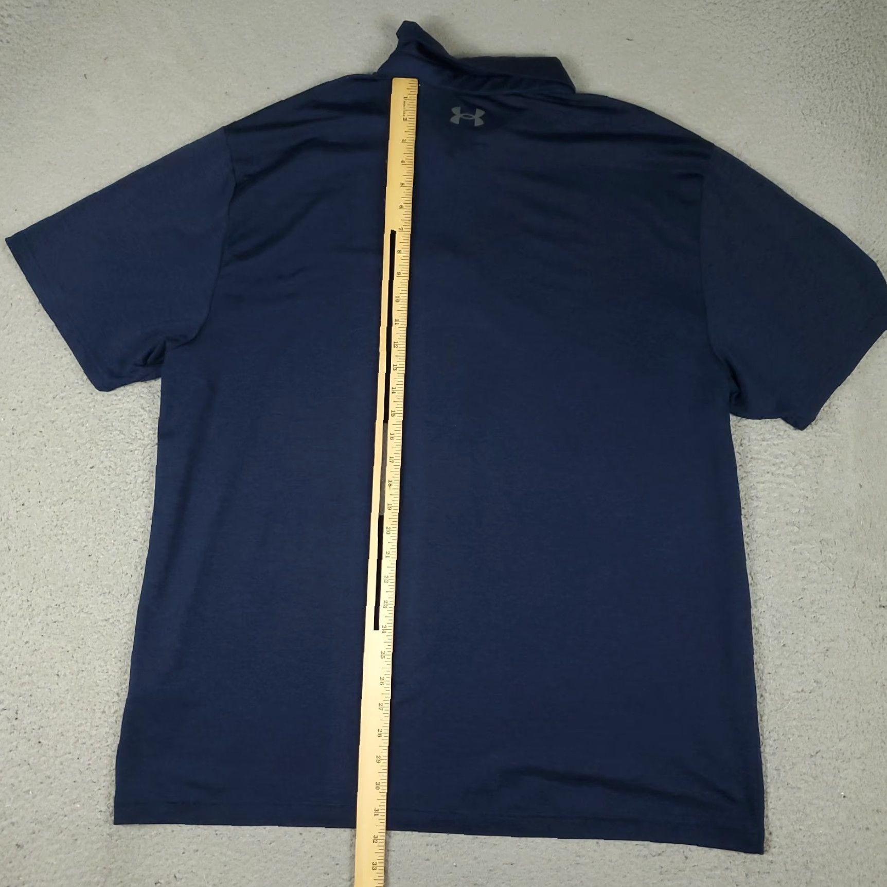 Under Armour Under Armour Polo Shirt Mens 2XL Navy Blue Short Sleeve Golf Casual Shirt Polo Size US XXL / EU 58 / 5 - 3 Thumbnail