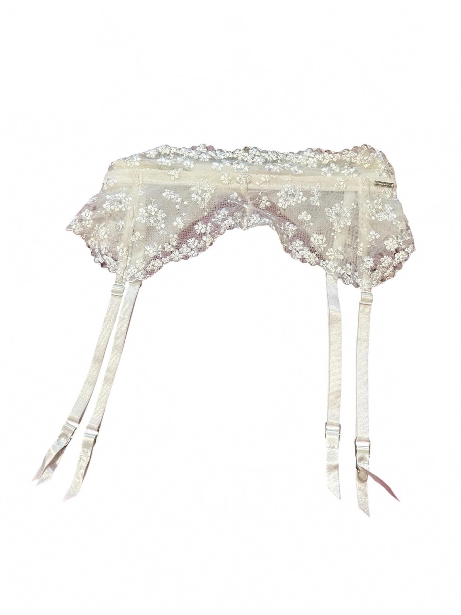 Designer La Vie en Rose Elegant Lace Garter Belt Size ONE SIZE - 2 Thumbnail