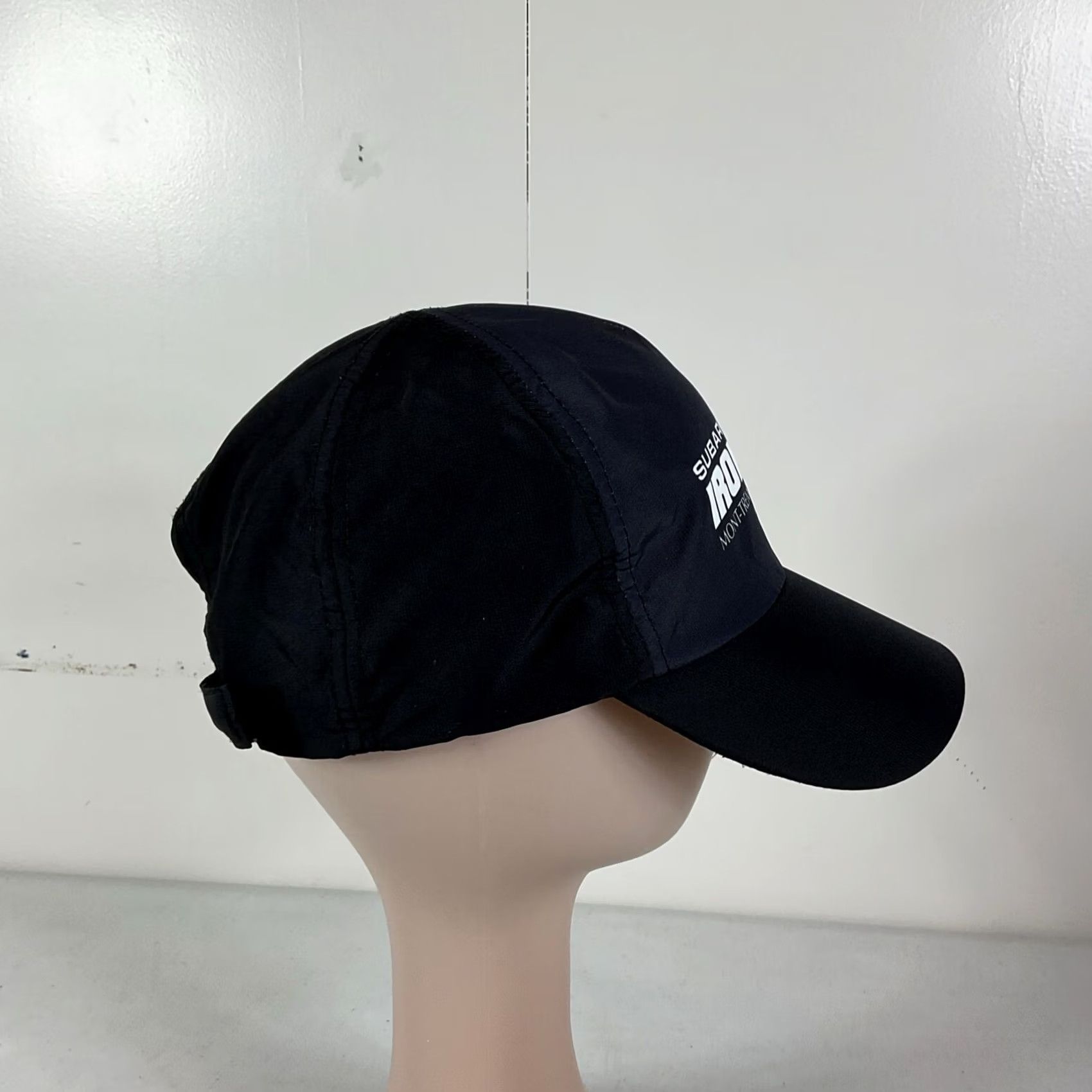 Whistles IRONMAN 70.3 Canada Whistler BC 2016 Cap One Size Black Baseball Strapback Mens Size ONE SIZE - 4 Thumbnail
