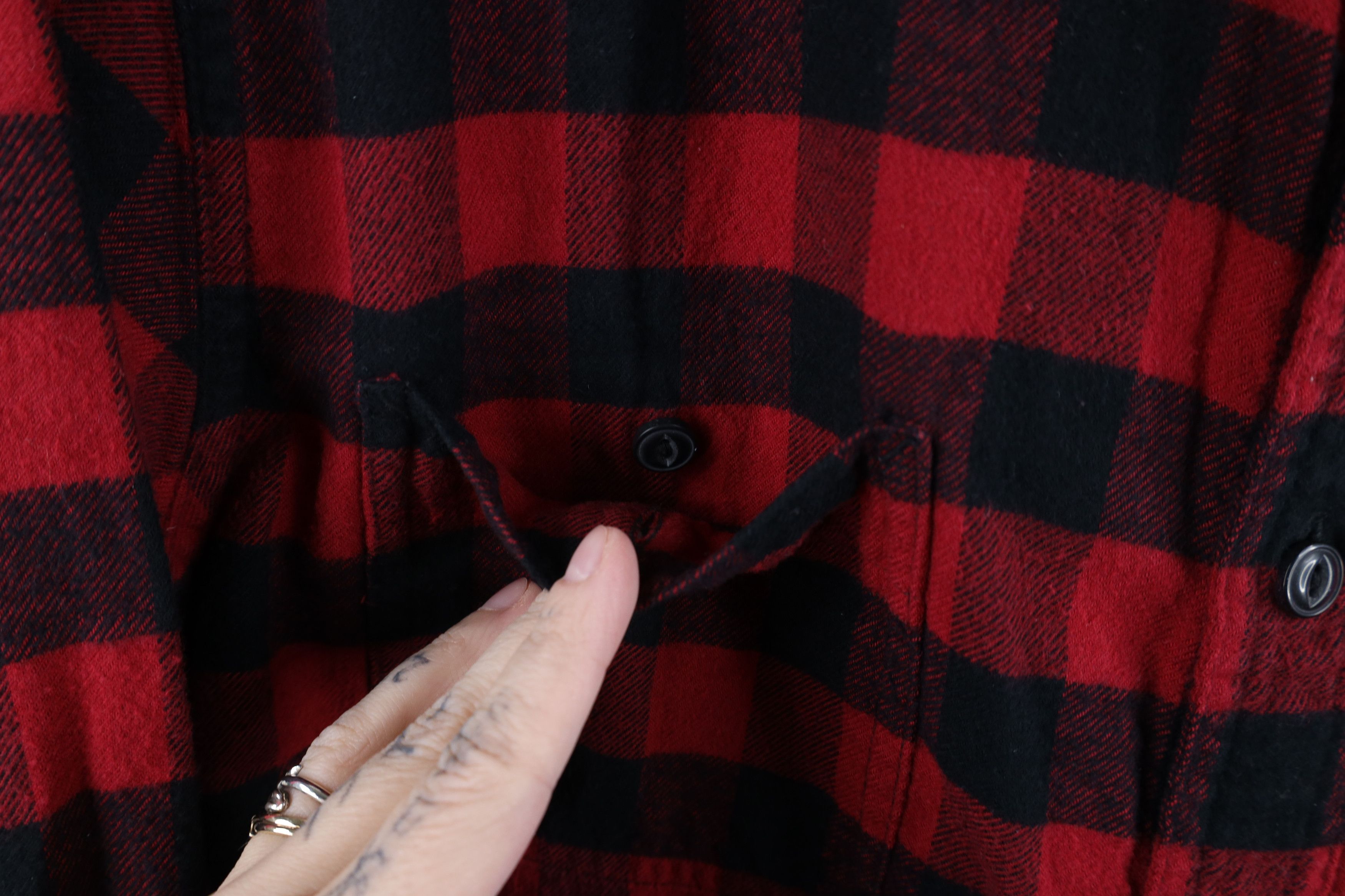 J.Crew J Crew Buffalo Plaid Flannel Collared Button Shirt Cotton Size US L / EU 52-54 / 3 - 4 Thumbnail