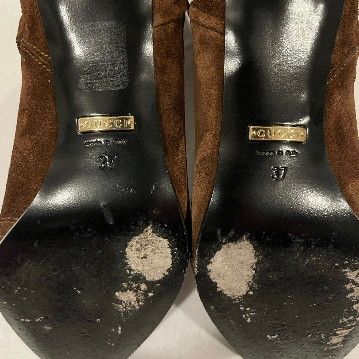 Gucci Gucci Quebec Leather Booties Maroon Size US 6.5 / IT 36.5 - 6 Thumbnail