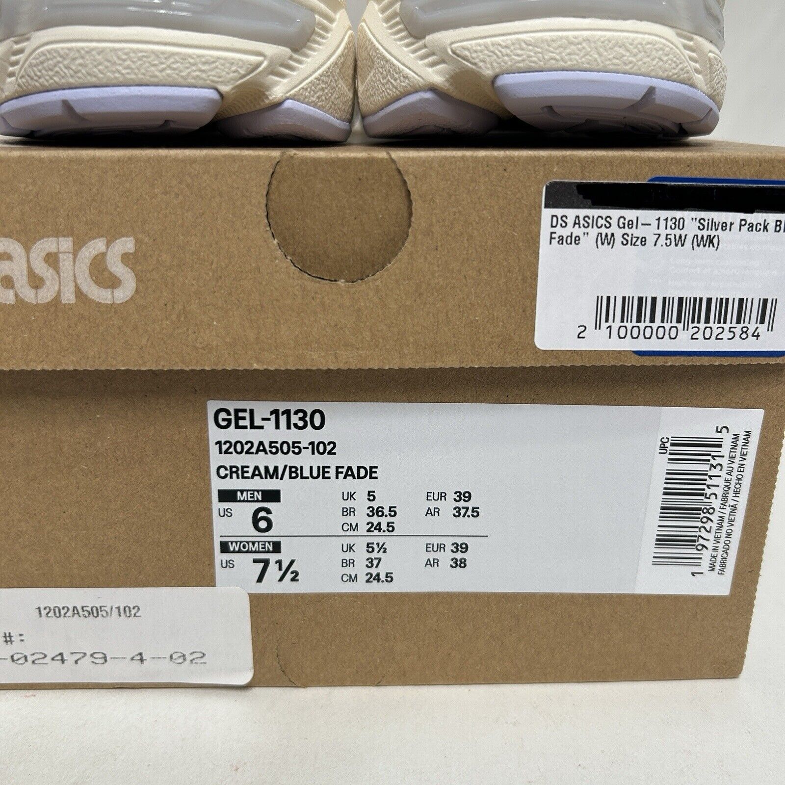 Asics ASICS Gel-1130 Silver Pack “Blue Fade” 2024 Size US 7.5 / IT 37.5 - 5 Thumbnail