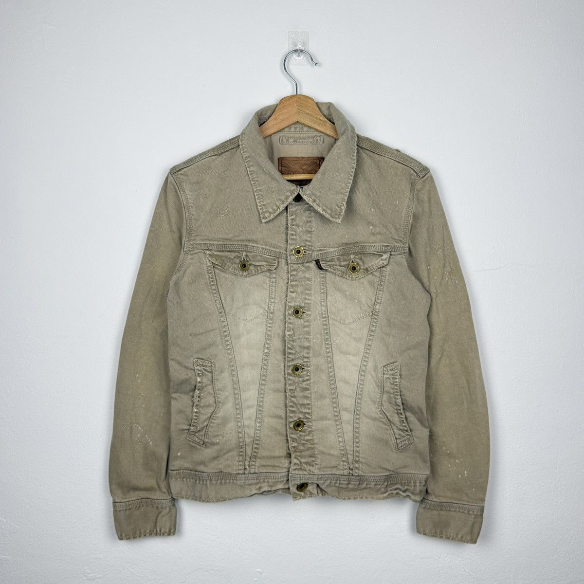 GOA GOA Distress y2k Punk Style Trucker Jacket Size US M / EU 48-50 / 2 - 1 Thumbnail