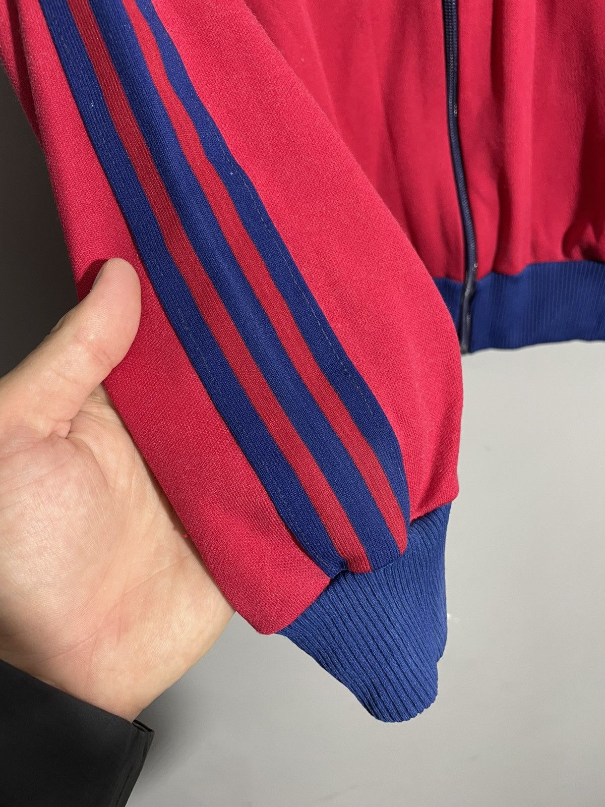Adidas Rare Vintage 80s Adidas Logo Track jacket size 56 Size US XL / EU 56 / 4 - 8 Thumbnail
