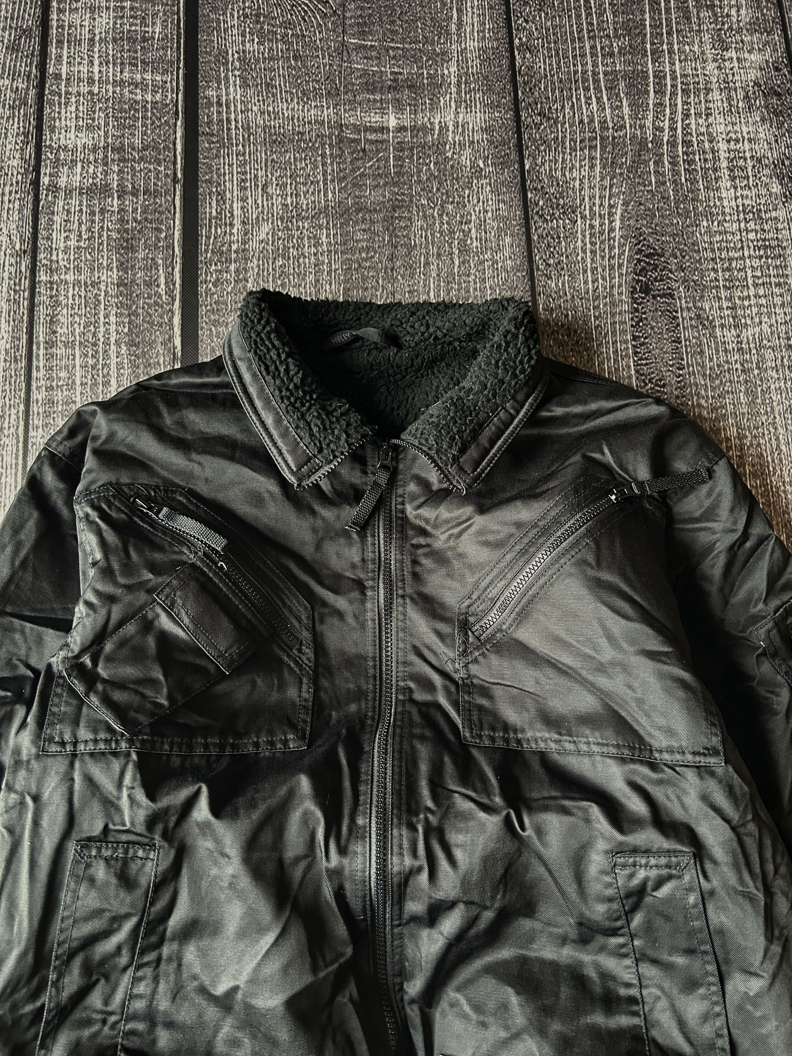 Helly Hansen VTG Rick Owens Opium Style Real Heavy Bomber Jacket 90s Size US L / EU 52-54 / 3 - 6 Thumbnail