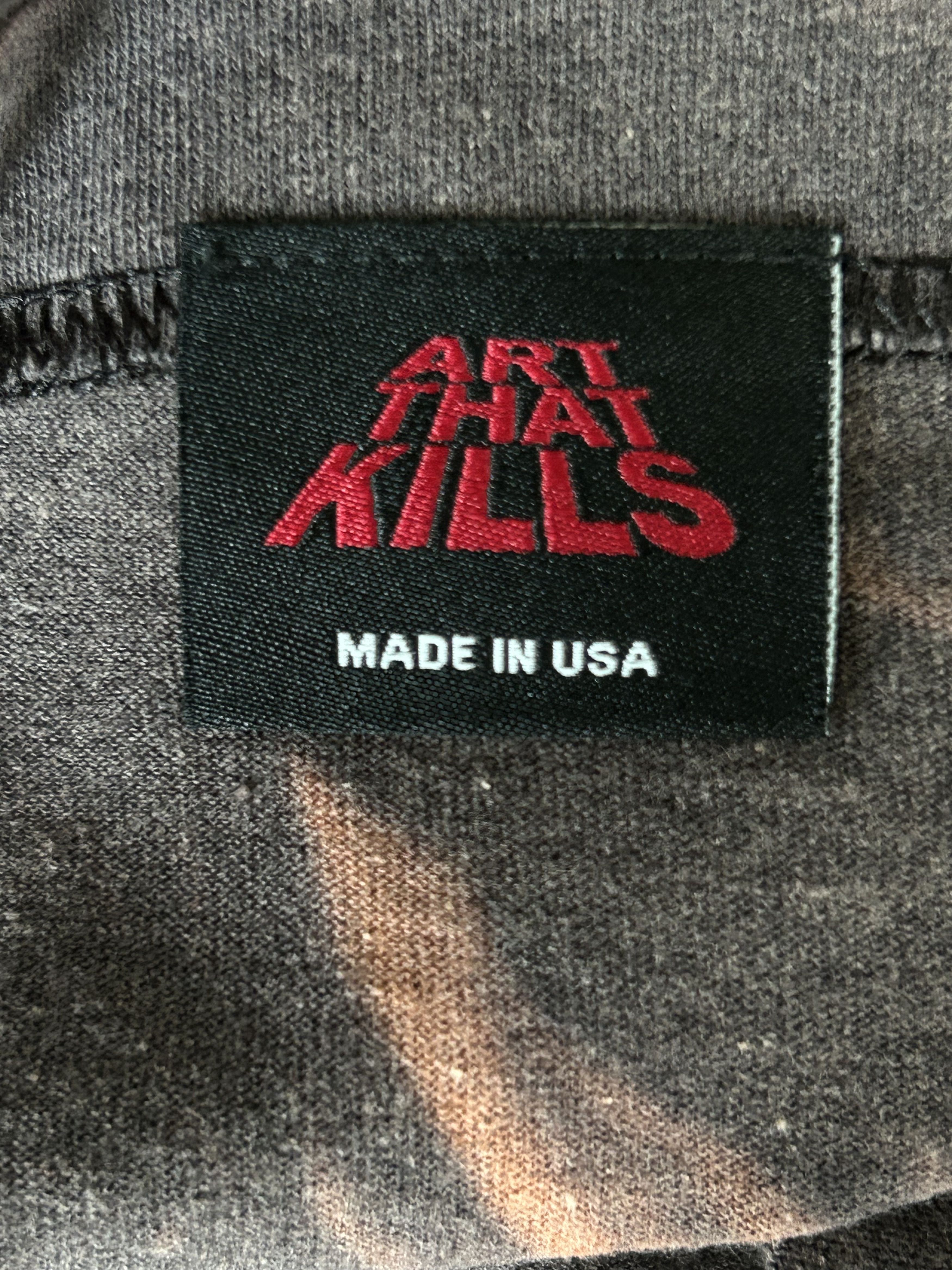 Gallery Dept. Gallery Dept Sun Faded Art That Kills Glitch Graphic T-Shirt Size US L / EU 52-54 / 3 - 4 Thumbnail