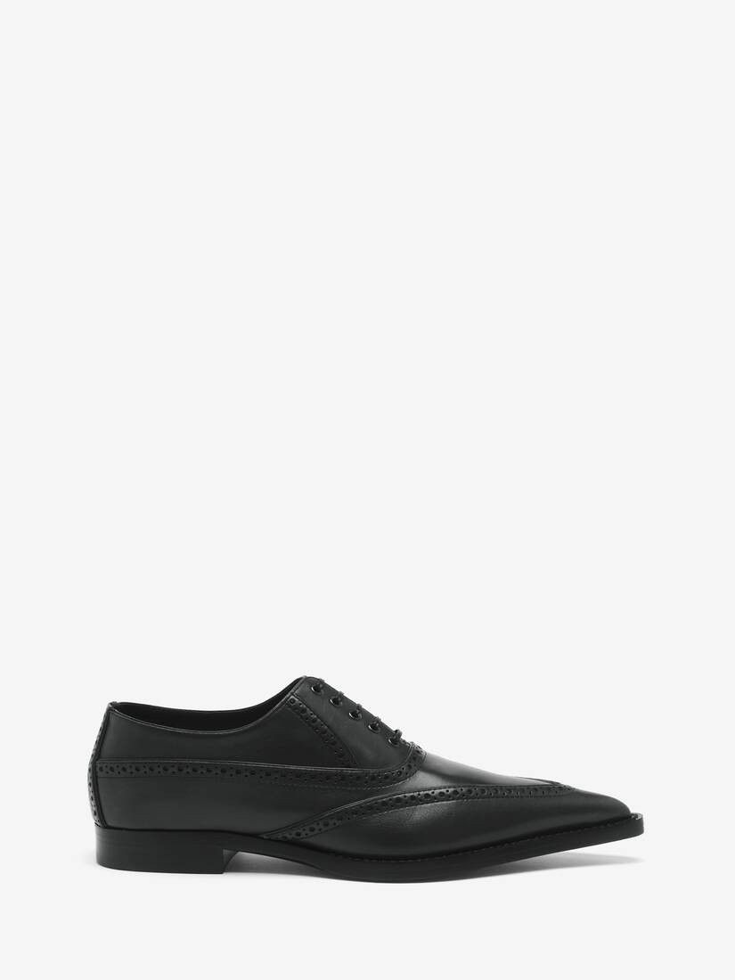 Alexander McQueen o1w1db10925 Birdee Brogue in Black Size US 6.5 / IT 36.5 - 1 Thumbnail