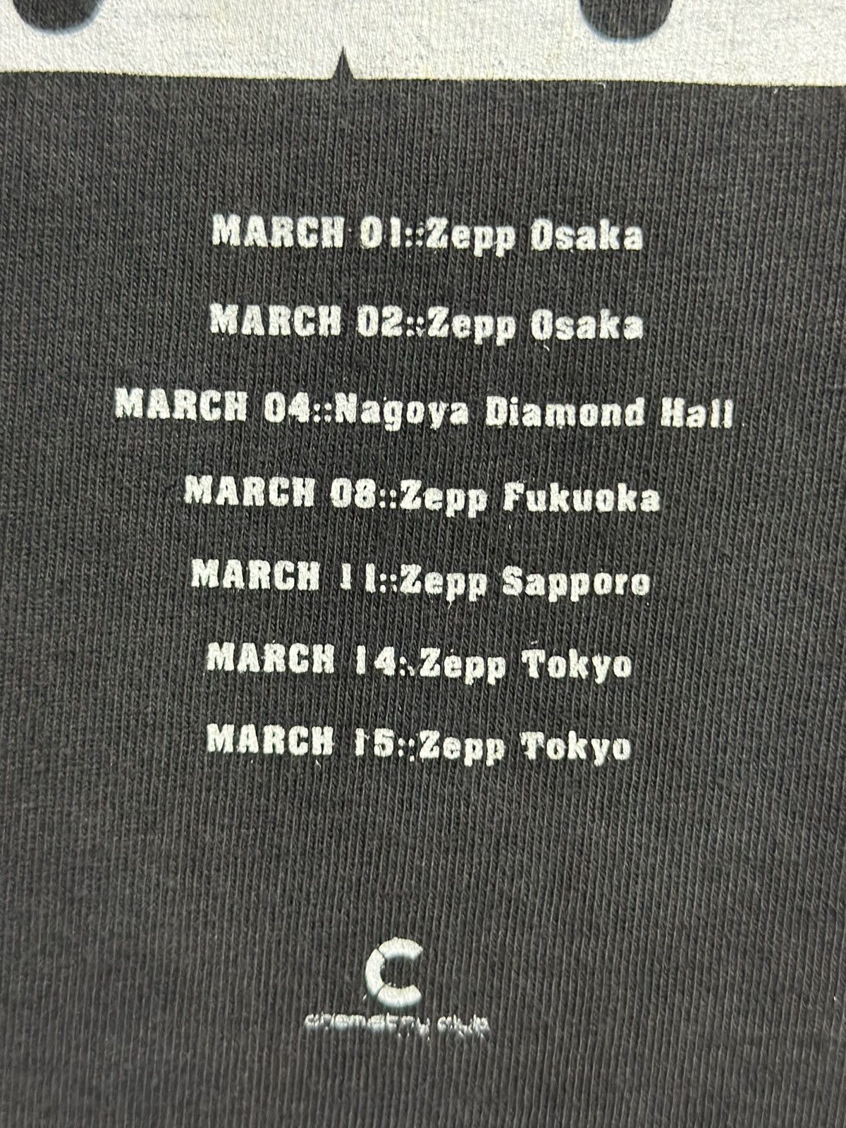 Band Tees × Hanes × Vintage Vintage For Real 2002 Chemistry Tour Faded Tee Size US M / EU 48-50 / 2 - 3 Thumbnail