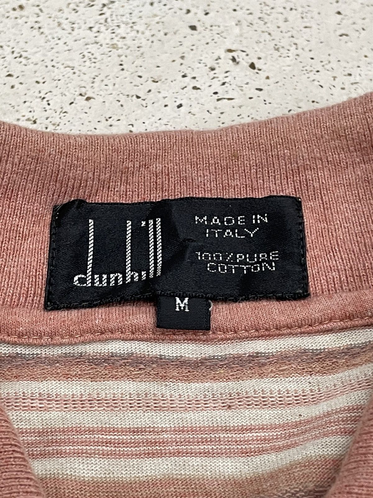 Vintage Vintage Dunhill Stripe Pure Cotton Size US M / EU 48-50 / 2 - 9 Thumbnail