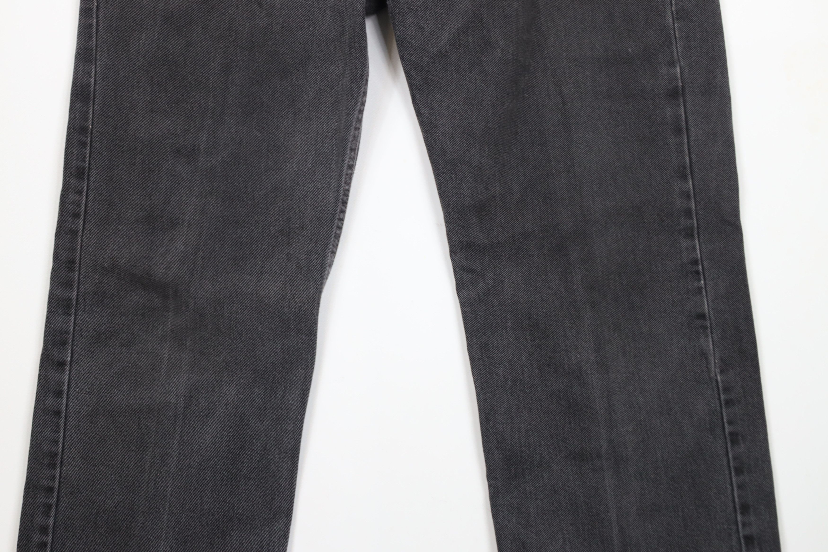 Levi's × Vintage Vintage Y2K 2001 Levis 505 Fit Straight Leg Jeans Black USA Size US 36 / EU 52 - 3 Thumbnail