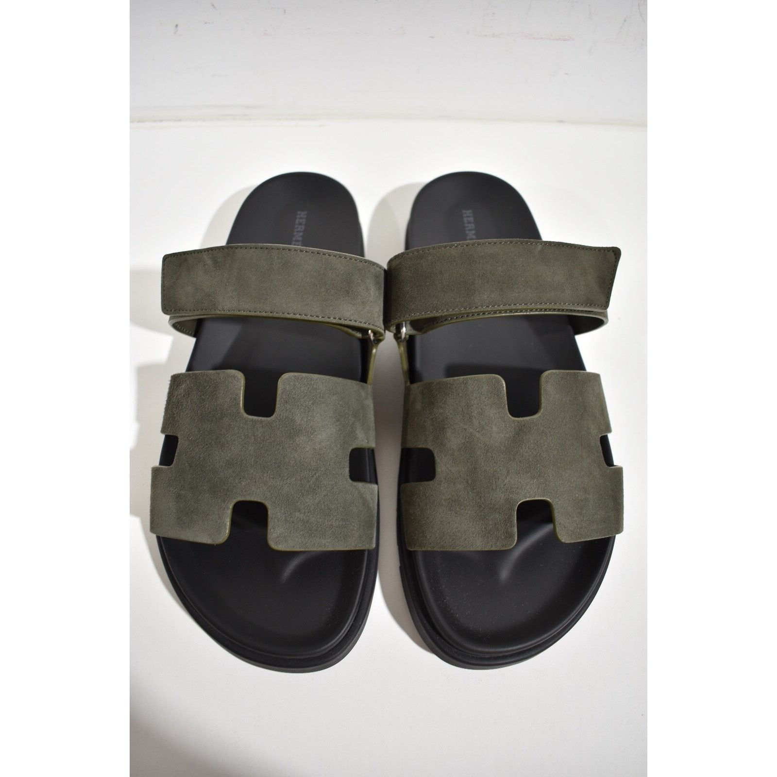 Hermes Hermes Chypre Sandal Slide Slip On Flop Flat 44 11 Size US 11 / EU 44 - 6 Thumbnail