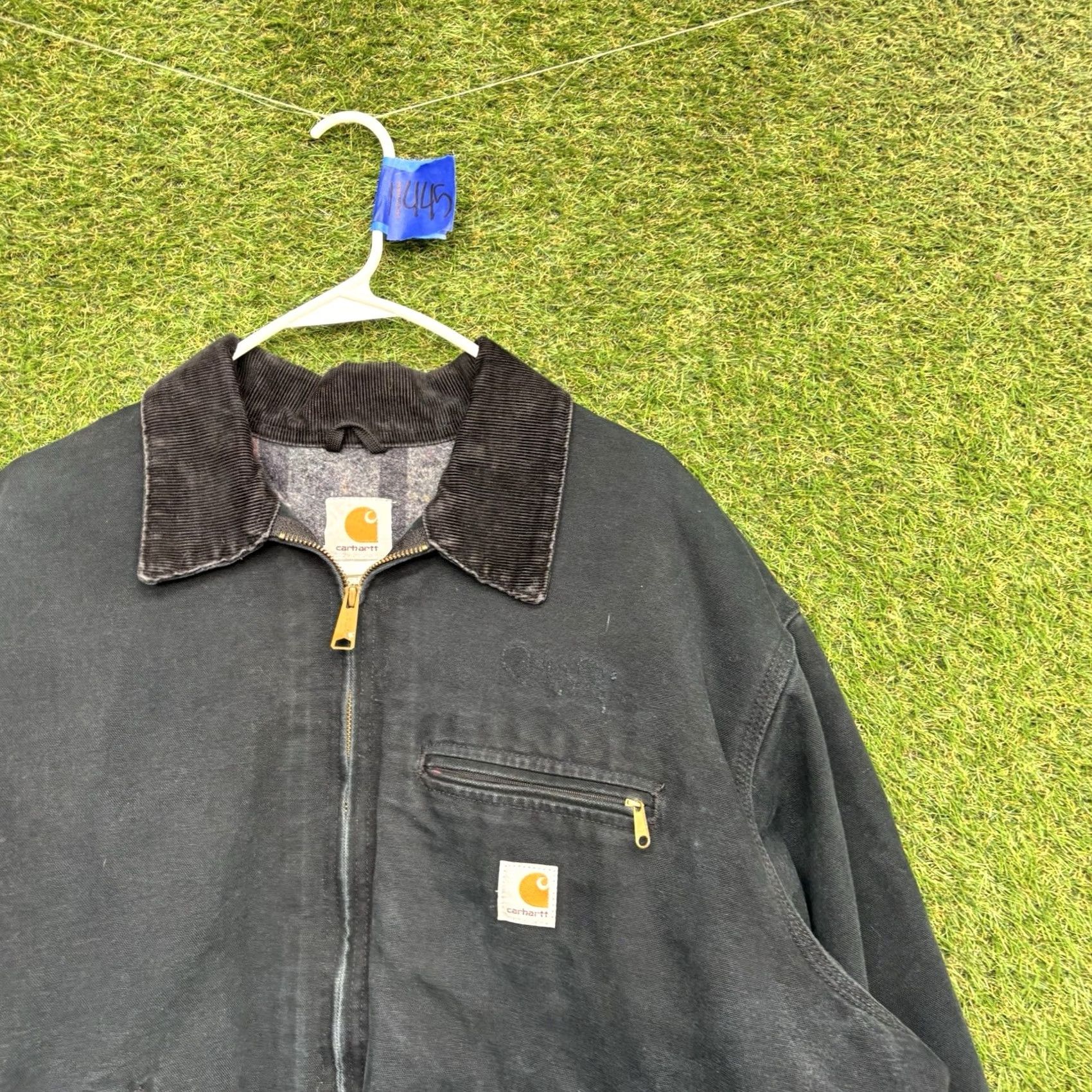Carhartt VINTAGE Carhartt Detroit Jacket Mens 50 J01 Blanket Lining Made In USA Workwear Jacket Size US M / EU 48-50 / 2 - 4 Thumbnail