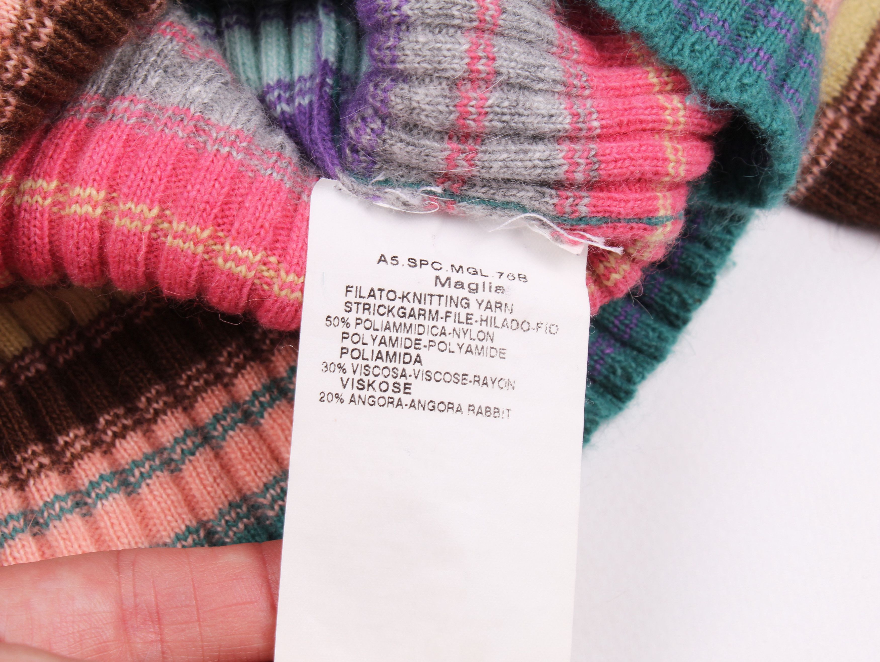 Max Mara Max Mara Sportmax Code Angora Blend Jumper Sweater Size S / US 4 / IT 40 - 9 Thumbnail