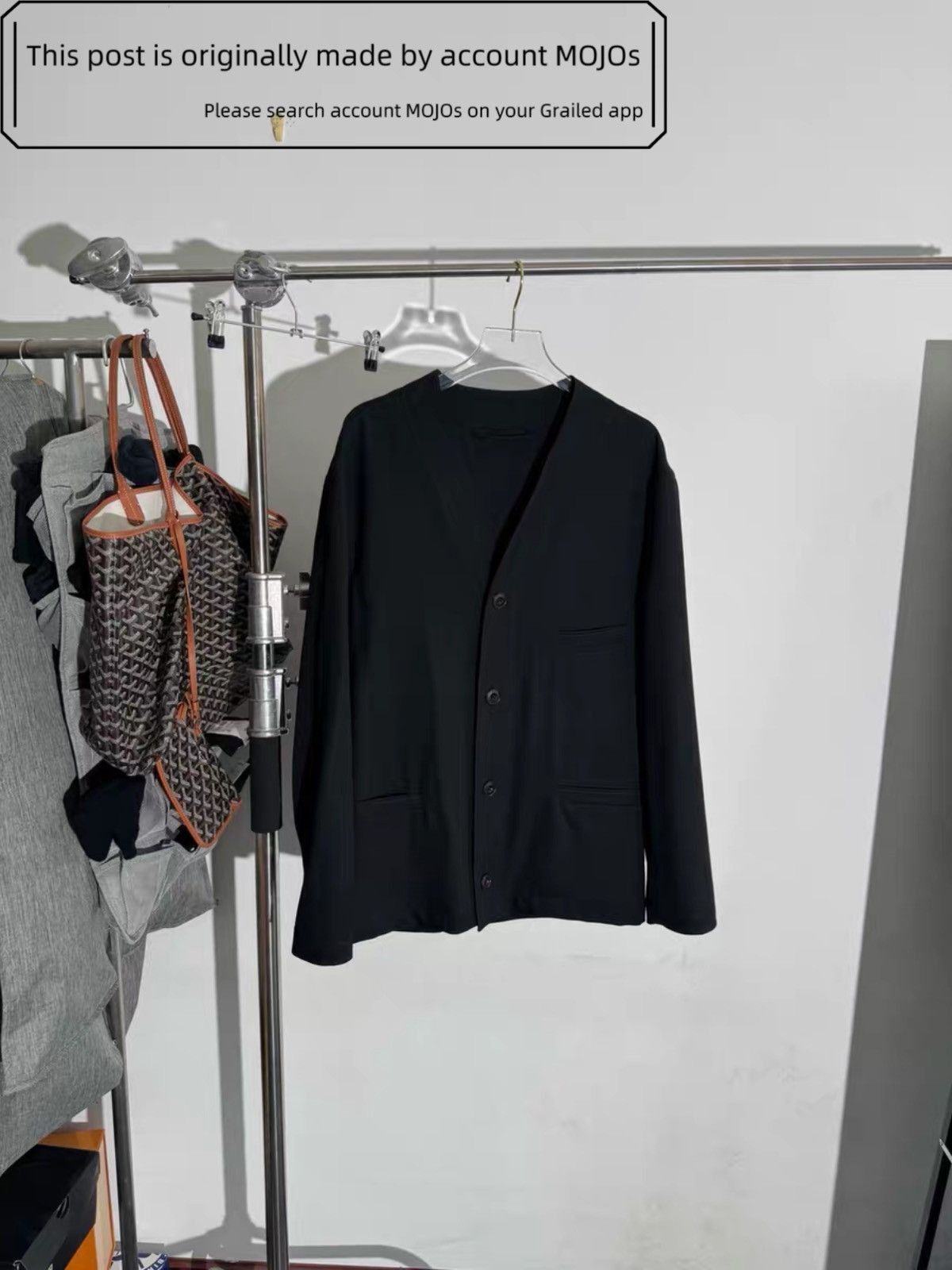 Sz 46 Lemaire 19AW Collarless Blazer Jacket mojos1227