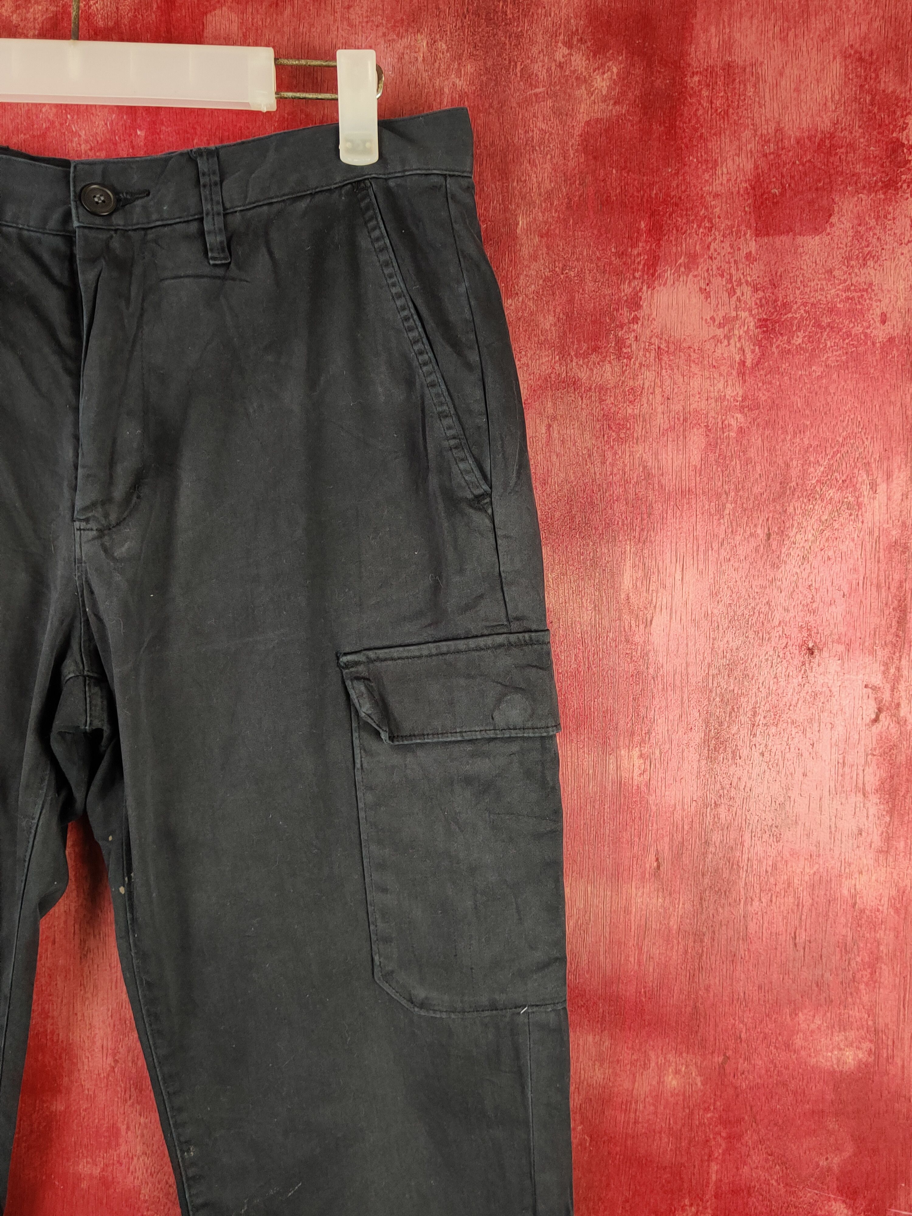 GU GU Dark Blue Multipocket Tactical Cargo Pants #S2222 Size US 32 / EU 48 - 5 Thumbnail