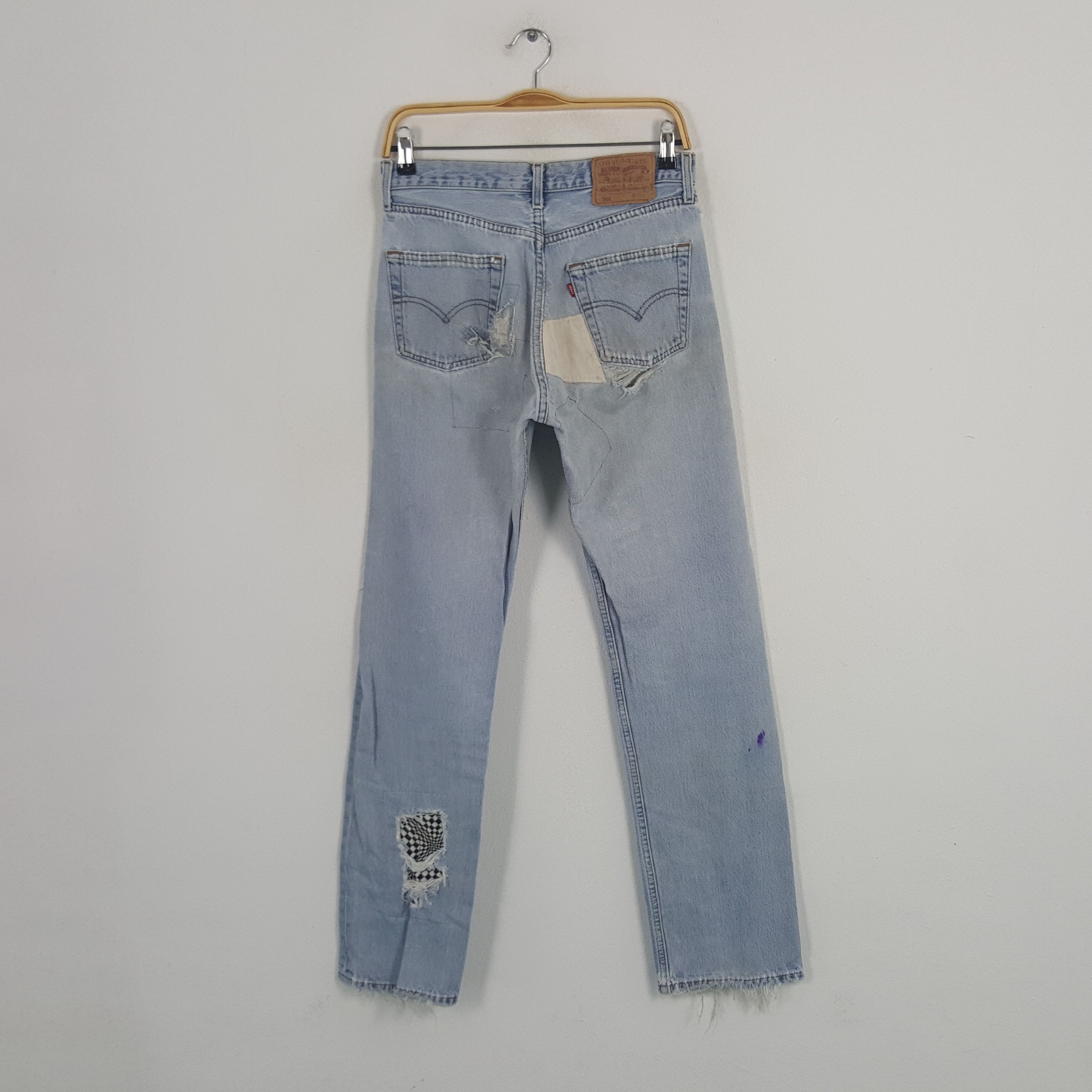 Levi's × Vintage Vintage Levi's 501 American Grunge Denim Jeans Size US 31 - 4 Thumbnail