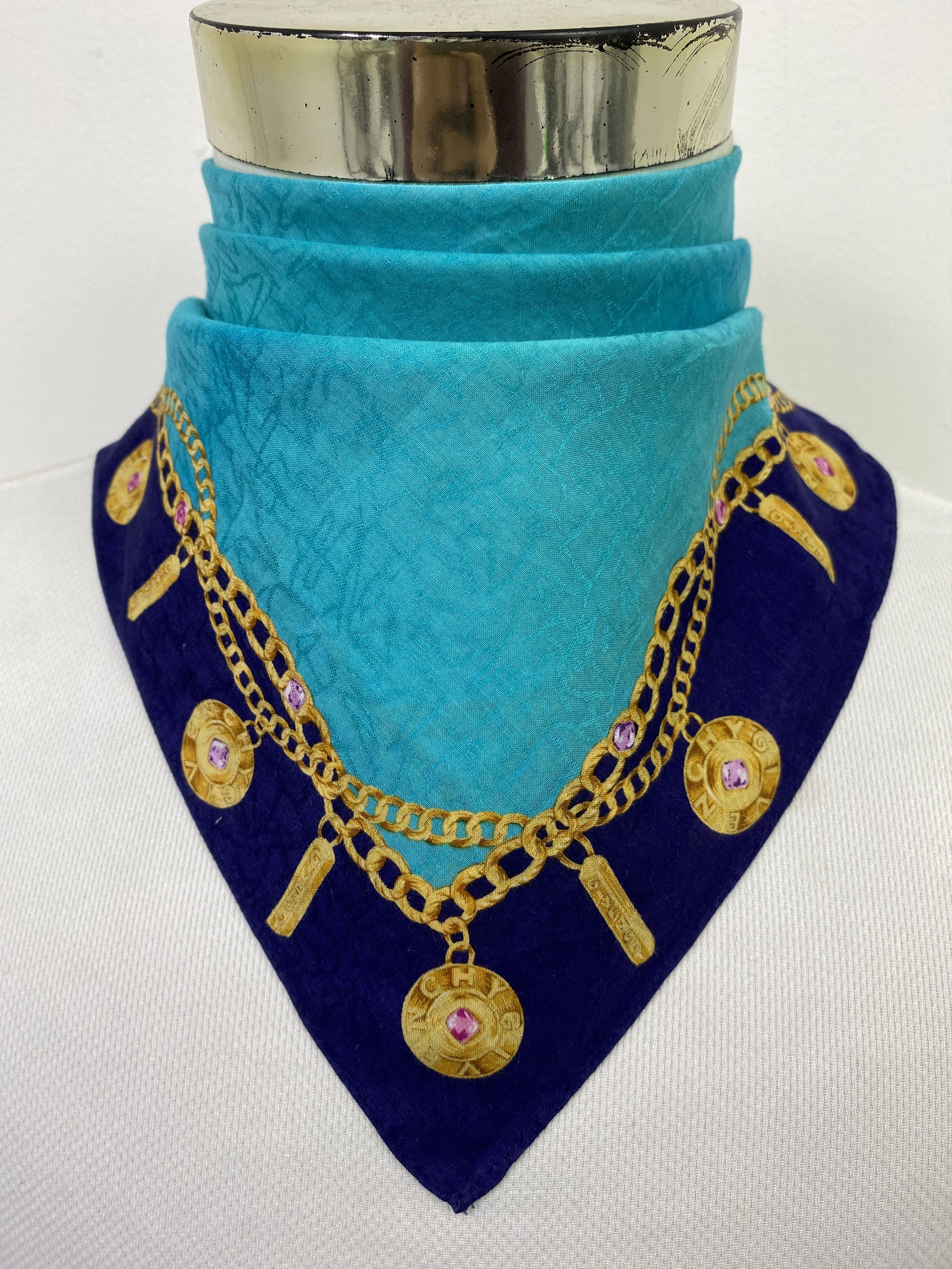 Celine Vintage Celine Handkerchief / Neckerchief KT0064 Size ONE SIZE - 1 Thumbnail