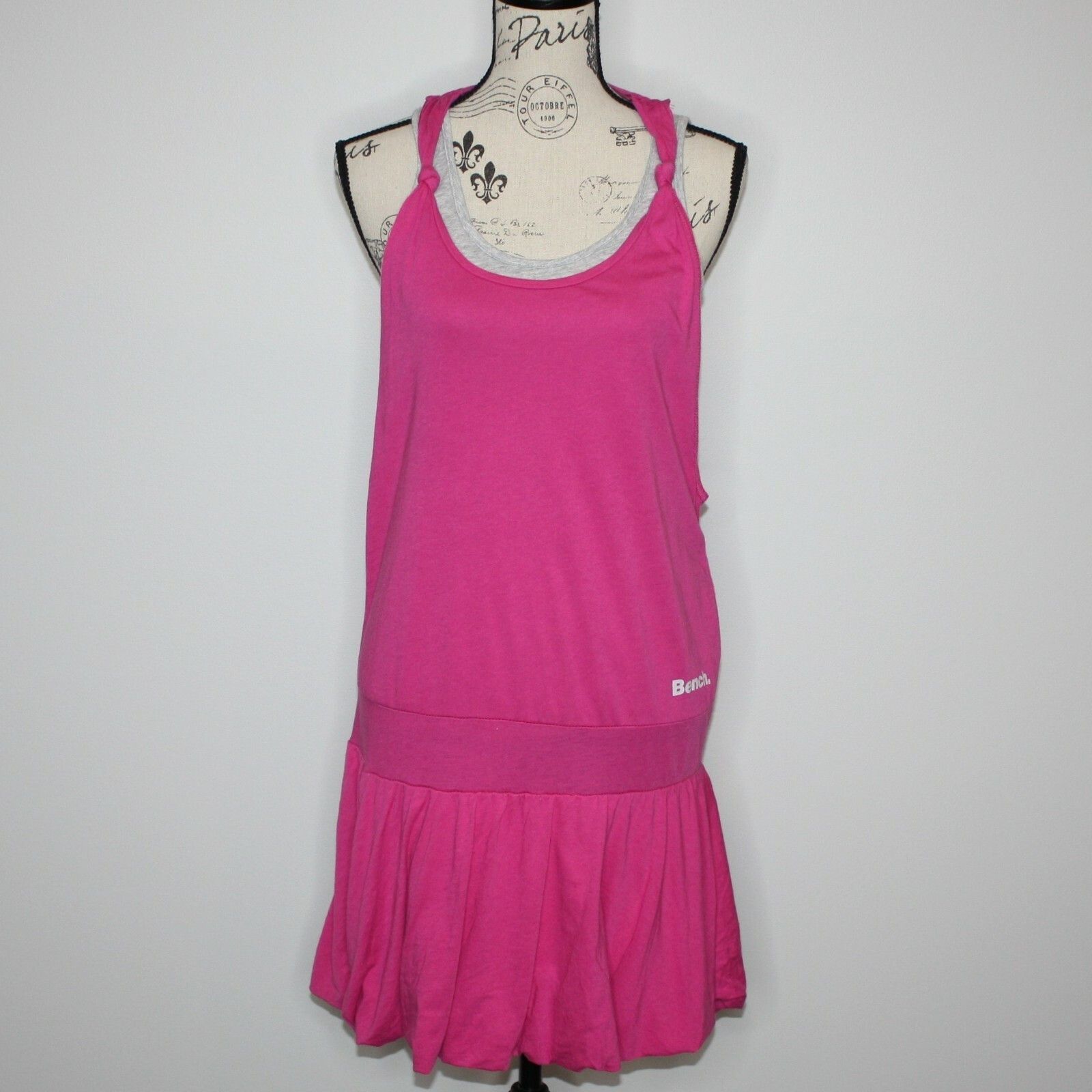 Bench Racerback Drop Waist Cover Up Pink Dress in size M or US 8 Size M / US 6-8 / IT 42-44 - 8 Thumbnail