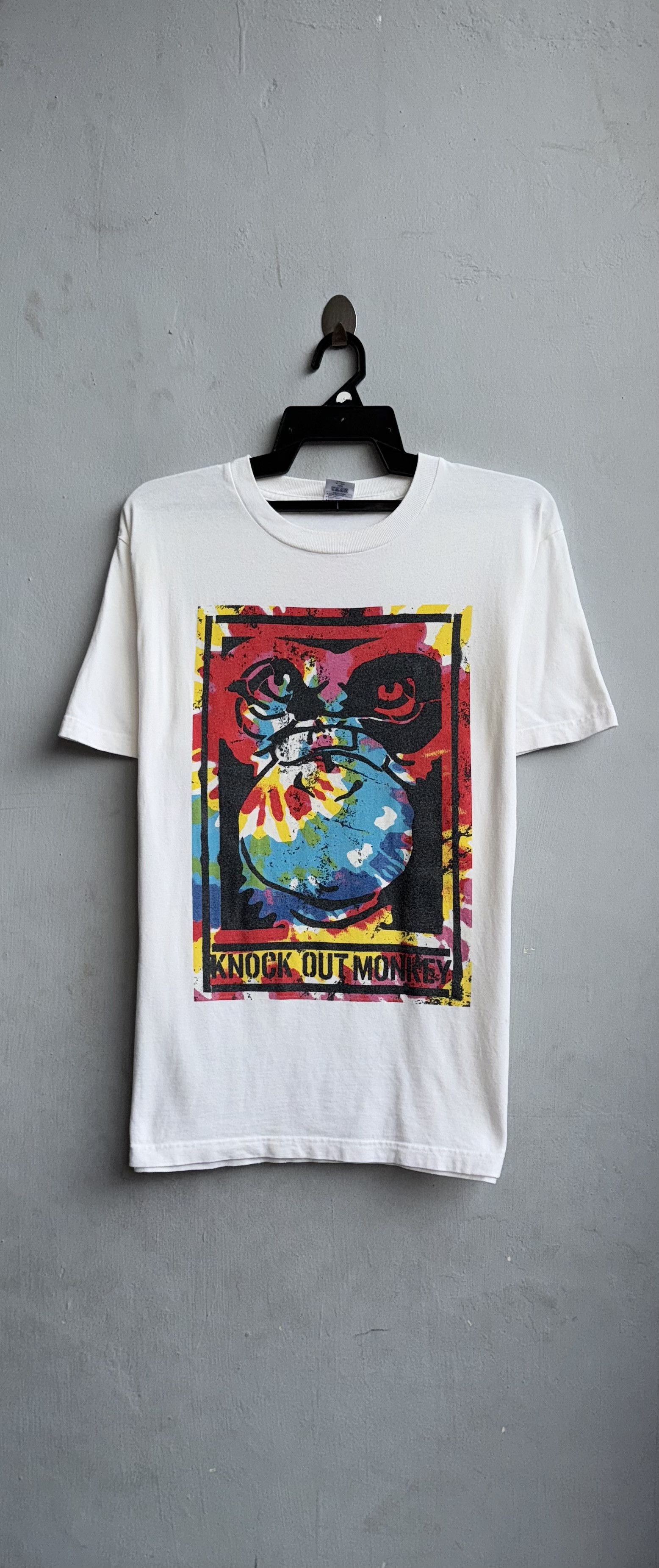 Band Tees × Japanese Brand KNOCK OUT MONKEY Band Shirt Size US L / EU 52-54 / 3 - 1 Thumbnail