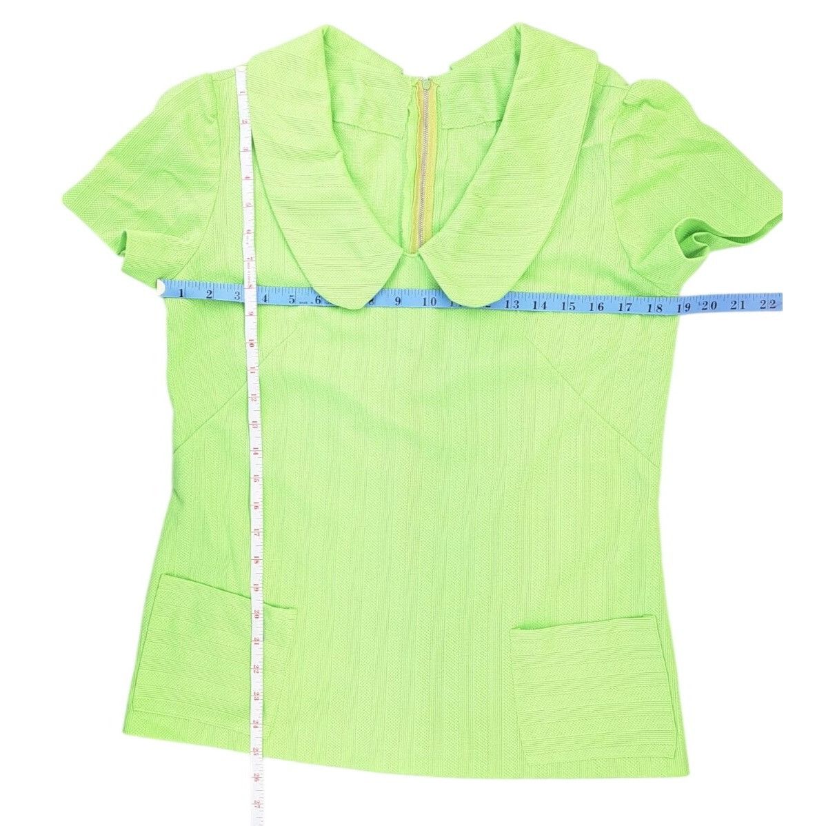 Handmade Vintage Handmade Pant Suit Polyester Top Crop Pants Women L Size L / US 10 / IT 46 - 18 Thumbnail