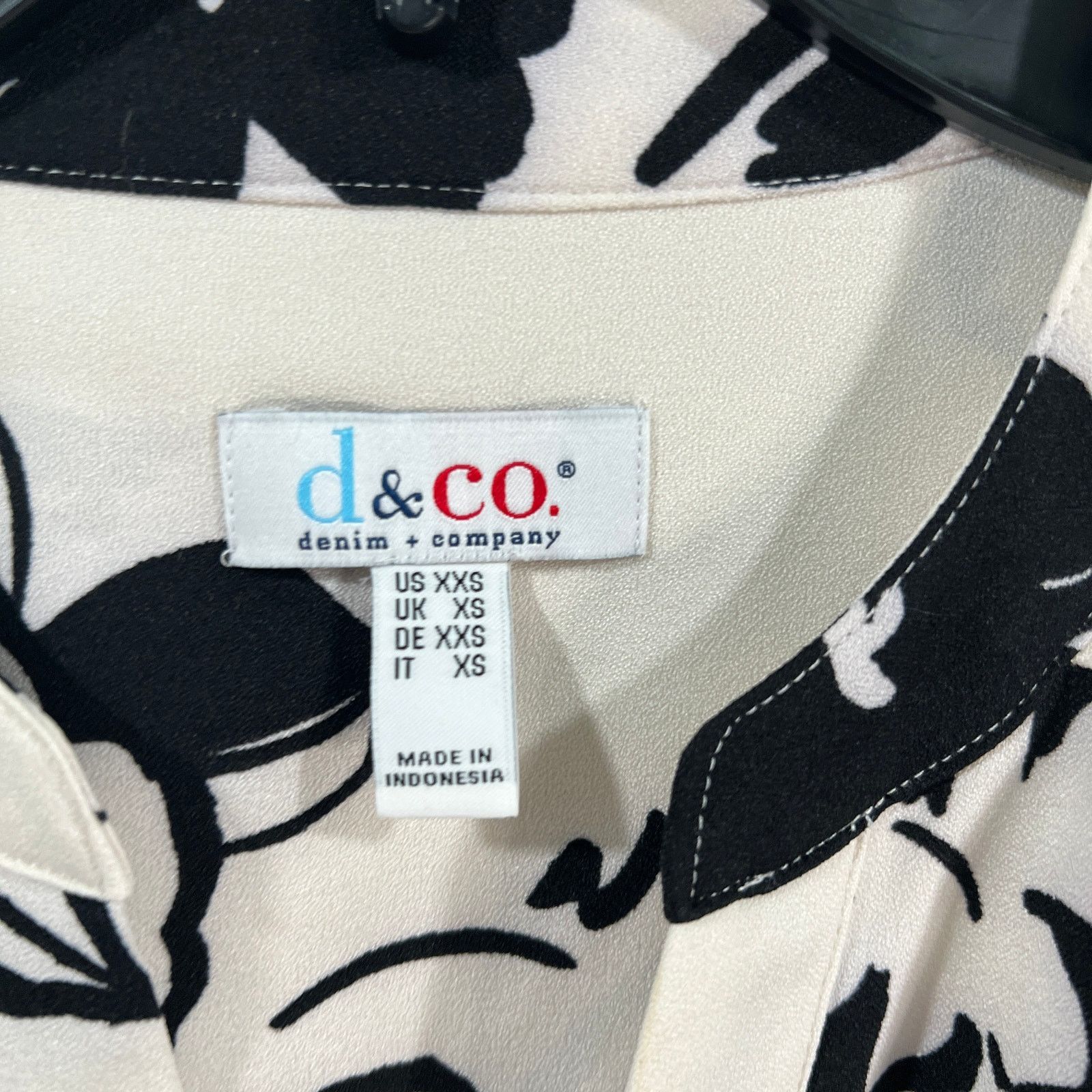 Other Denim & Co. Printed Ruche Side Regular Soft Shirt Size XXS / US 00 / IT 34 - 3 Thumbnail