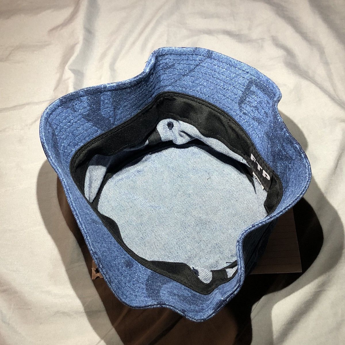 Fuck The Population FTP Psycho Denim Bucket Hat Size ONE SIZE - 5 Thumbnail