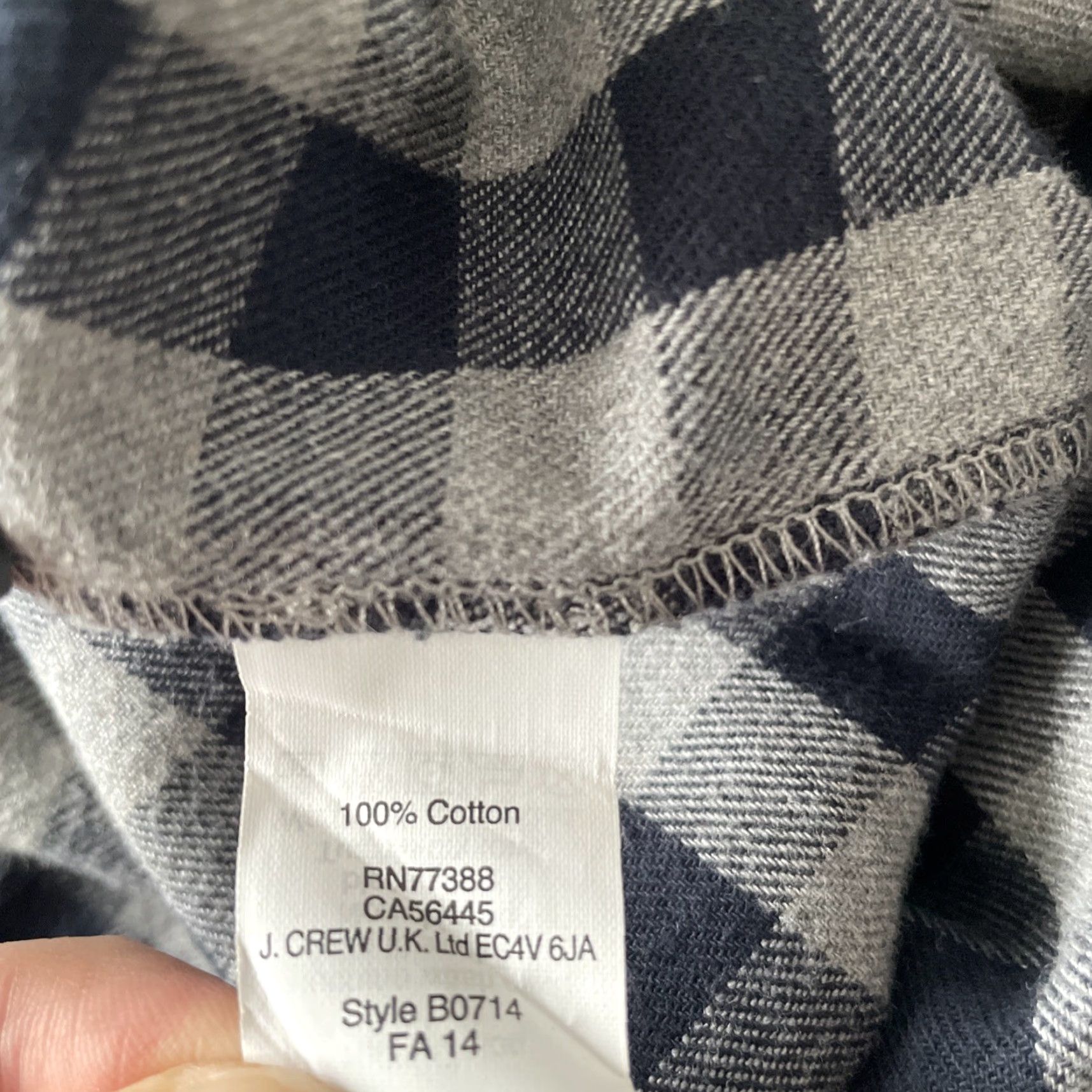 Madewell Madewell Shirt Women Size S Blue/Gray Buffalo Check Plaid Button-Up Long Sleeve Casual Workwear Petite? (keep as is) Size S / US 4 / IT 40 - 4 Thumbnail