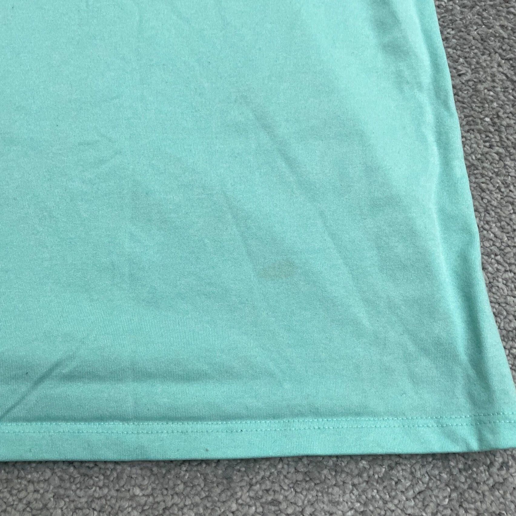 Nike Nike Tee T-Shirt Womens L Green Graphic Print V-Neck Short Sleeve Athletic Casual Shirt Size L / US 10 / IT 46 - 5 Thumbnail