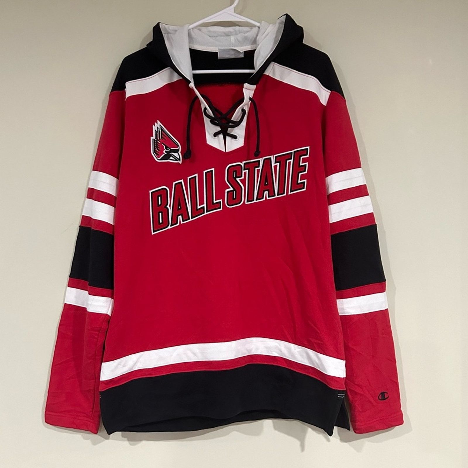 Champion Champion Ball State Cardinals Hoodie Size US M / EU 48-50 / 2 - 1 Thumbnail