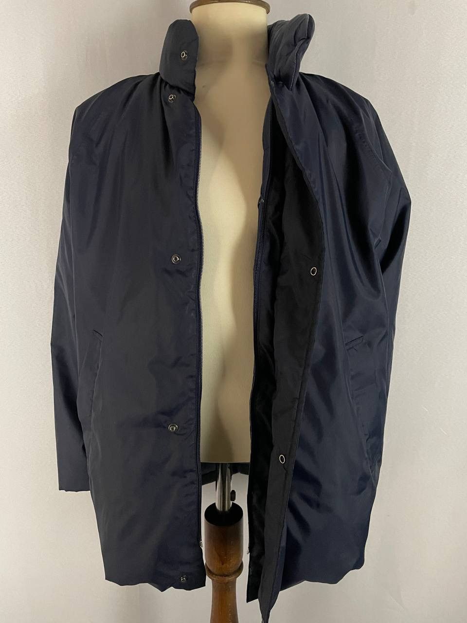 Moncler Moncler Jacket Parka Navy Vintage Size US L / EU 52-54 / 3 - 5 Thumbnail