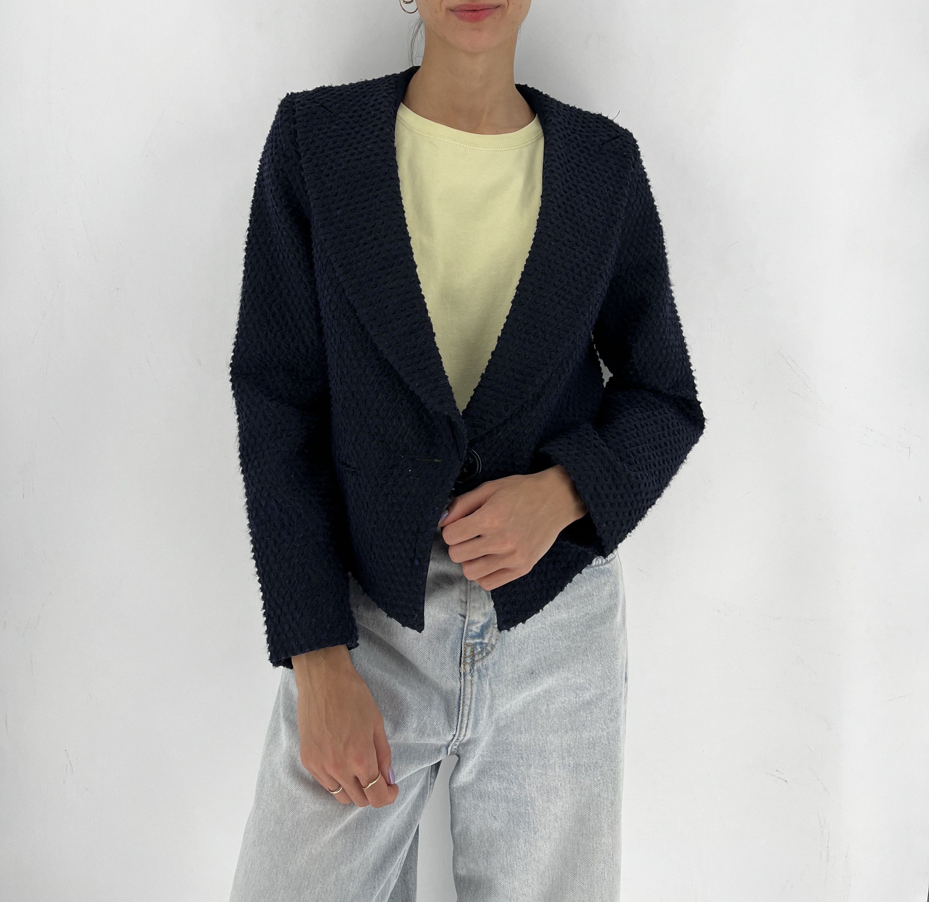 Emporio Armani Emporio Armani Women’s Blazer Made in Italy Size L / US 10 / IT 46 - 1 Thumbnail