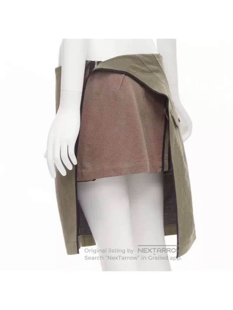 Junya Watanabe Junya Watanabe size M Deconstructed Wool Skirt Size 23" - 4 Thumbnail