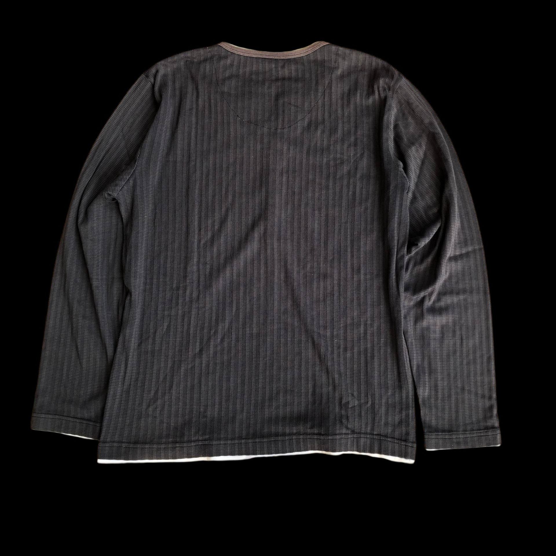 If Six Was Nine 2000s double layer notabene longsleeve Size US L / EU 52-54 / 3 - 2 Thumbnail