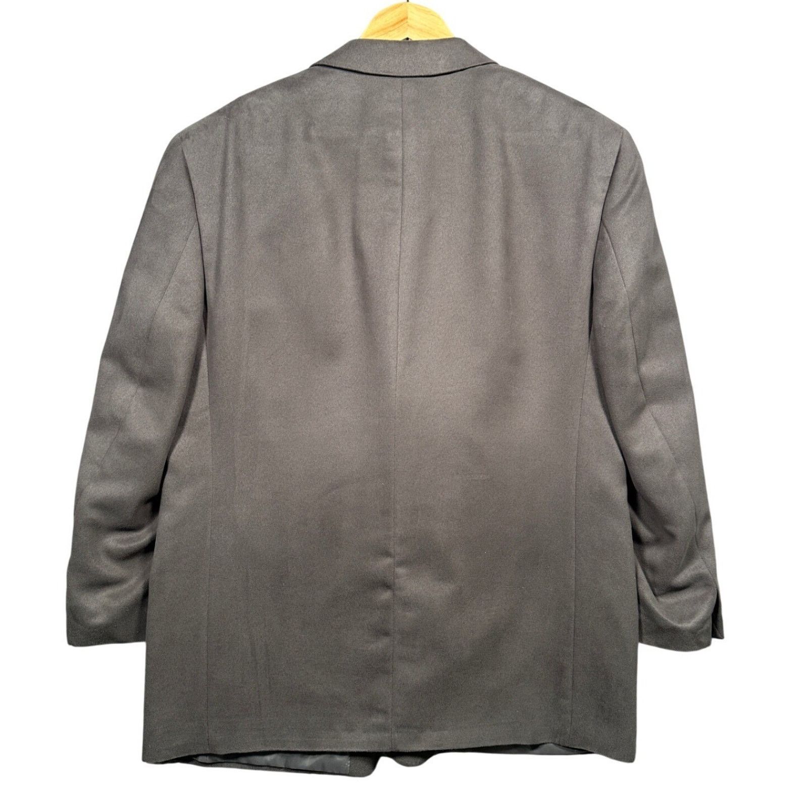 Other Jeffrey Banks SupraSuede Grey Blazer Coat Mens Size 44S Size 44S - 3 Thumbnail