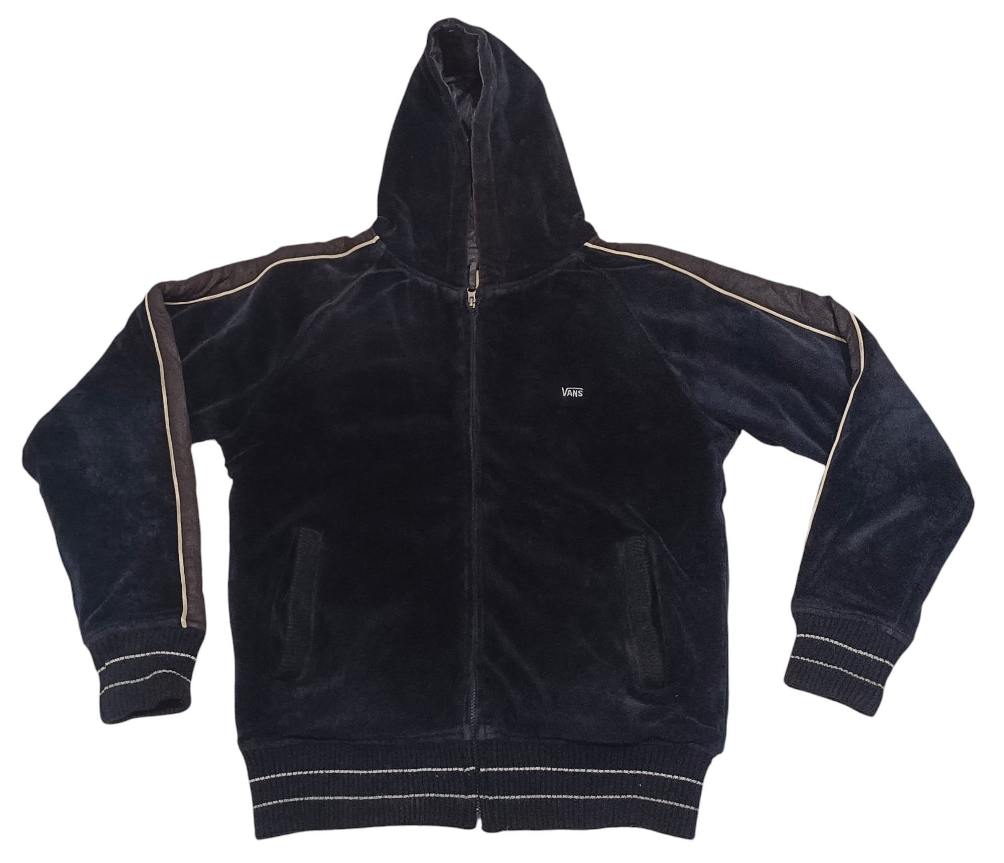 Vans × Vintage Vtg VANS Sk8 Hoodies Jacket Size US L / EU 52-54 / 3 - 1 Thumbnail