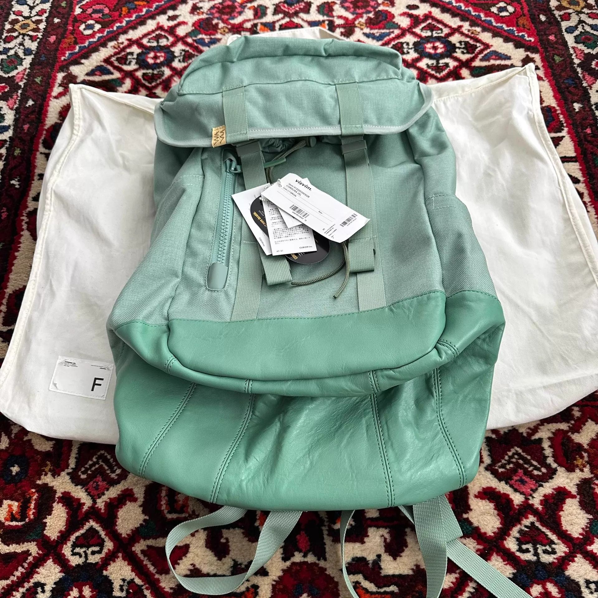 Visvim VISVIM 22AW CORDURA 25L vegetable tanned leather backpack Size ONE SIZE - 2 Thumbnail