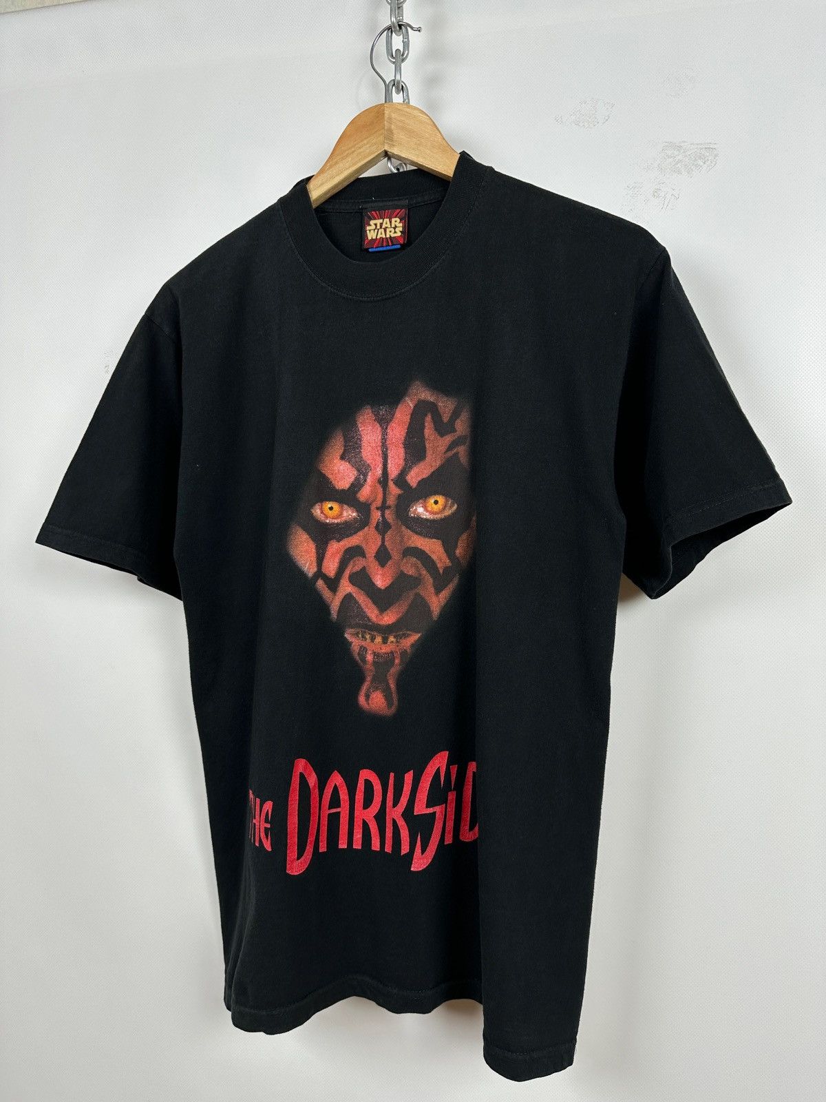 Star Wars 90s Vintage Star Wars Darth Maul The Dark Side T-Shirt Size US S / EU 44-46 / 1 - 3 Thumbnail