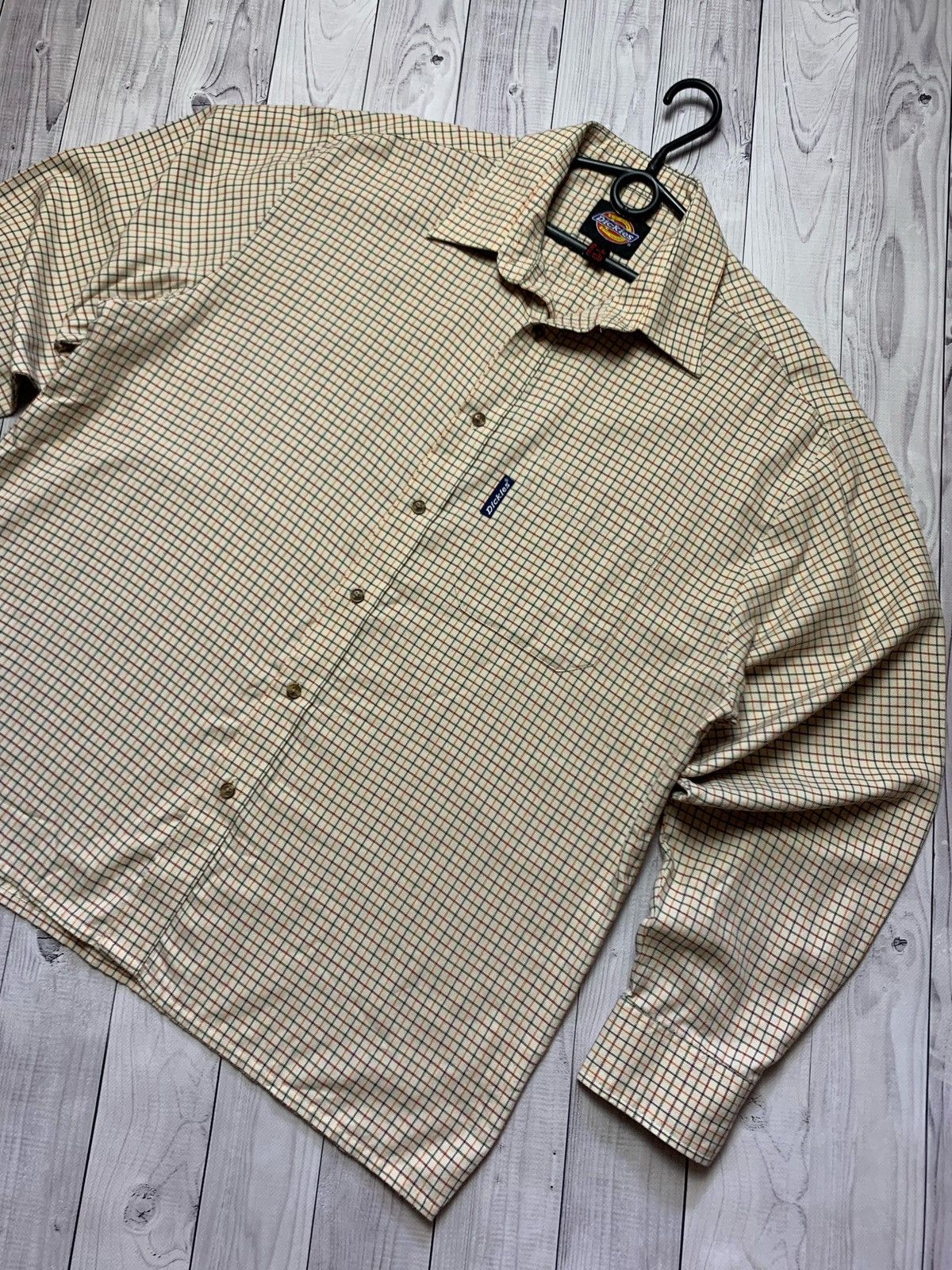 Vintage Dickies vintage plaid shirt button up size L Size US L / EU 52-54 / 3 - 2 Thumbnail